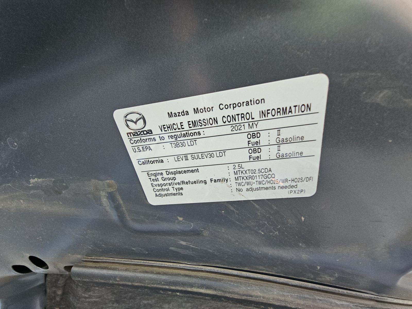 2021 MAZDA CX-5 Carbon Edition AWD