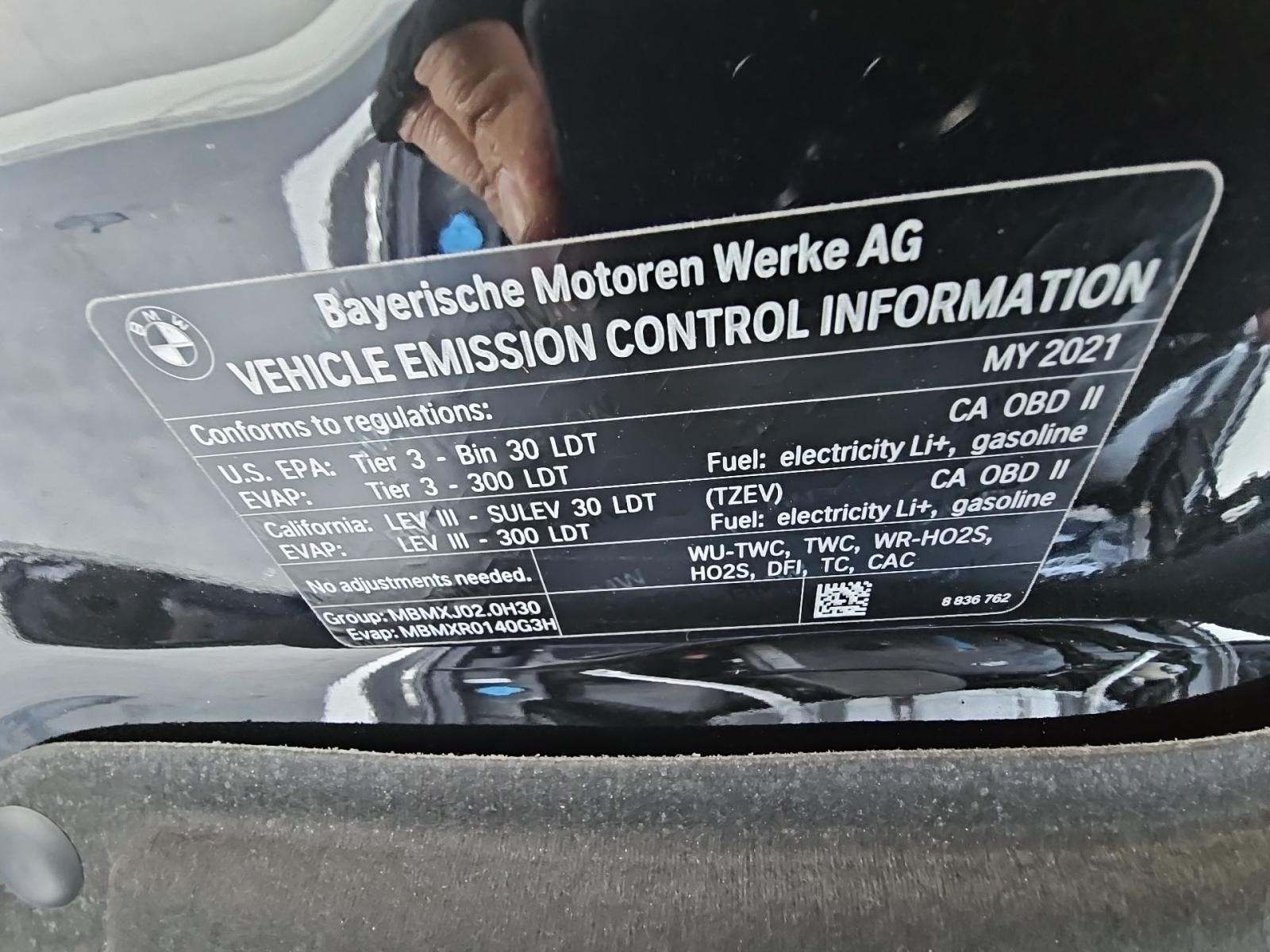 2021 BMW X3 xDrive30e AWD