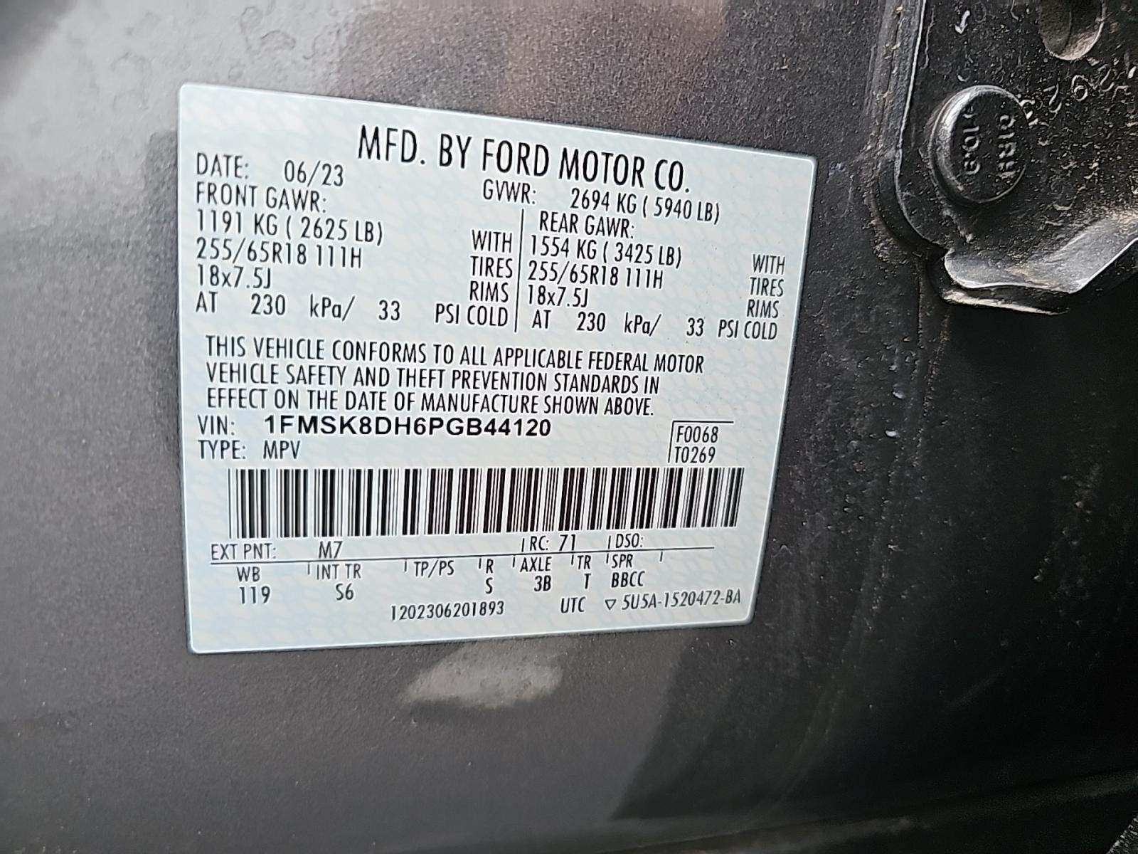 2023 Ford Explorer XLT AWD