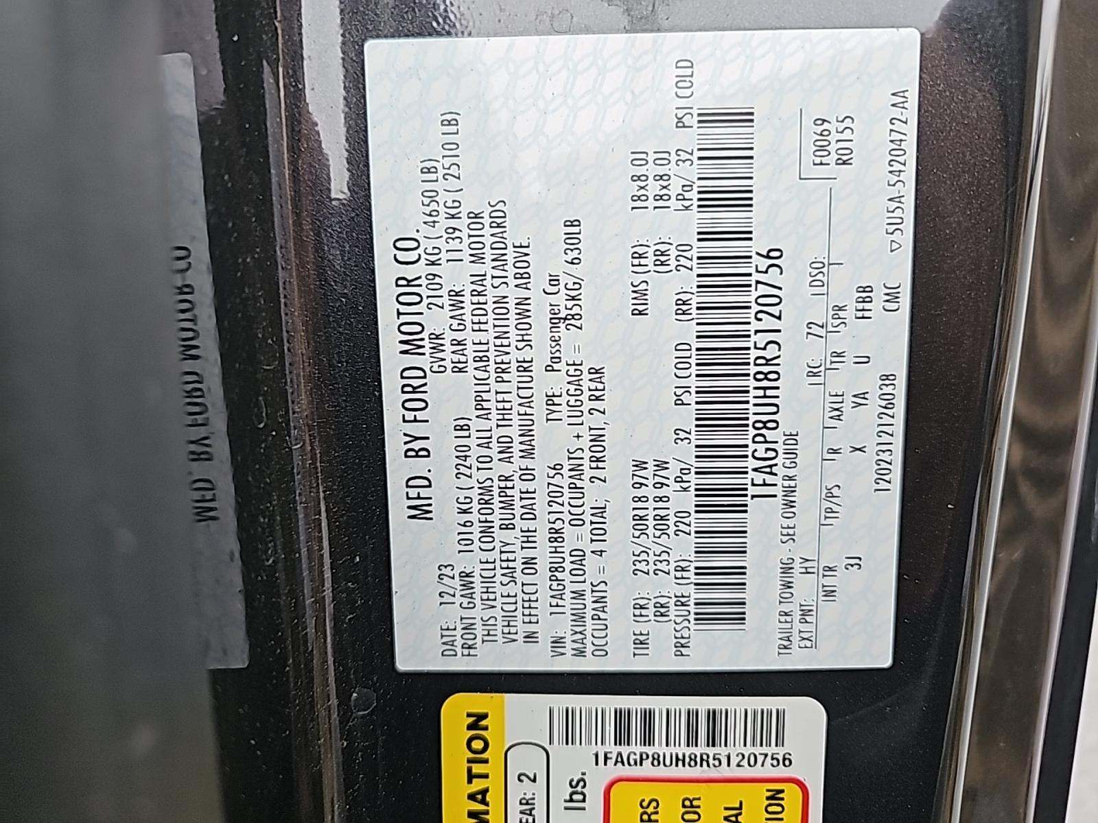 2024 Ford Mustang EcoBoost Premium RWD