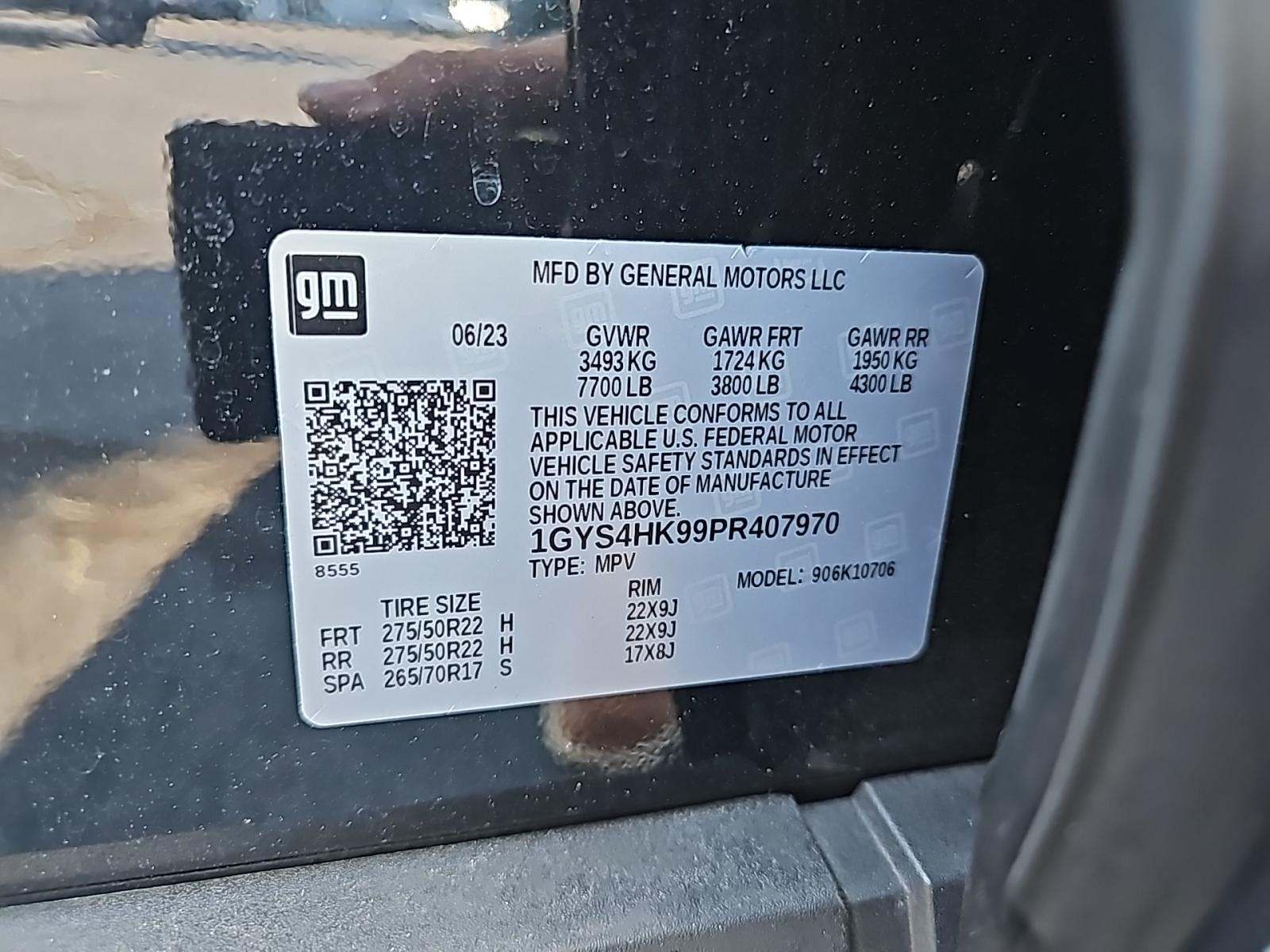 2023 Cadillac Escalade V-Series AWD