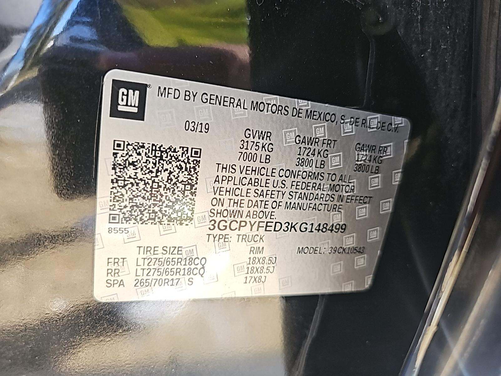 2019 Chevrolet Silverado 1500 LT Trail Boss AWD