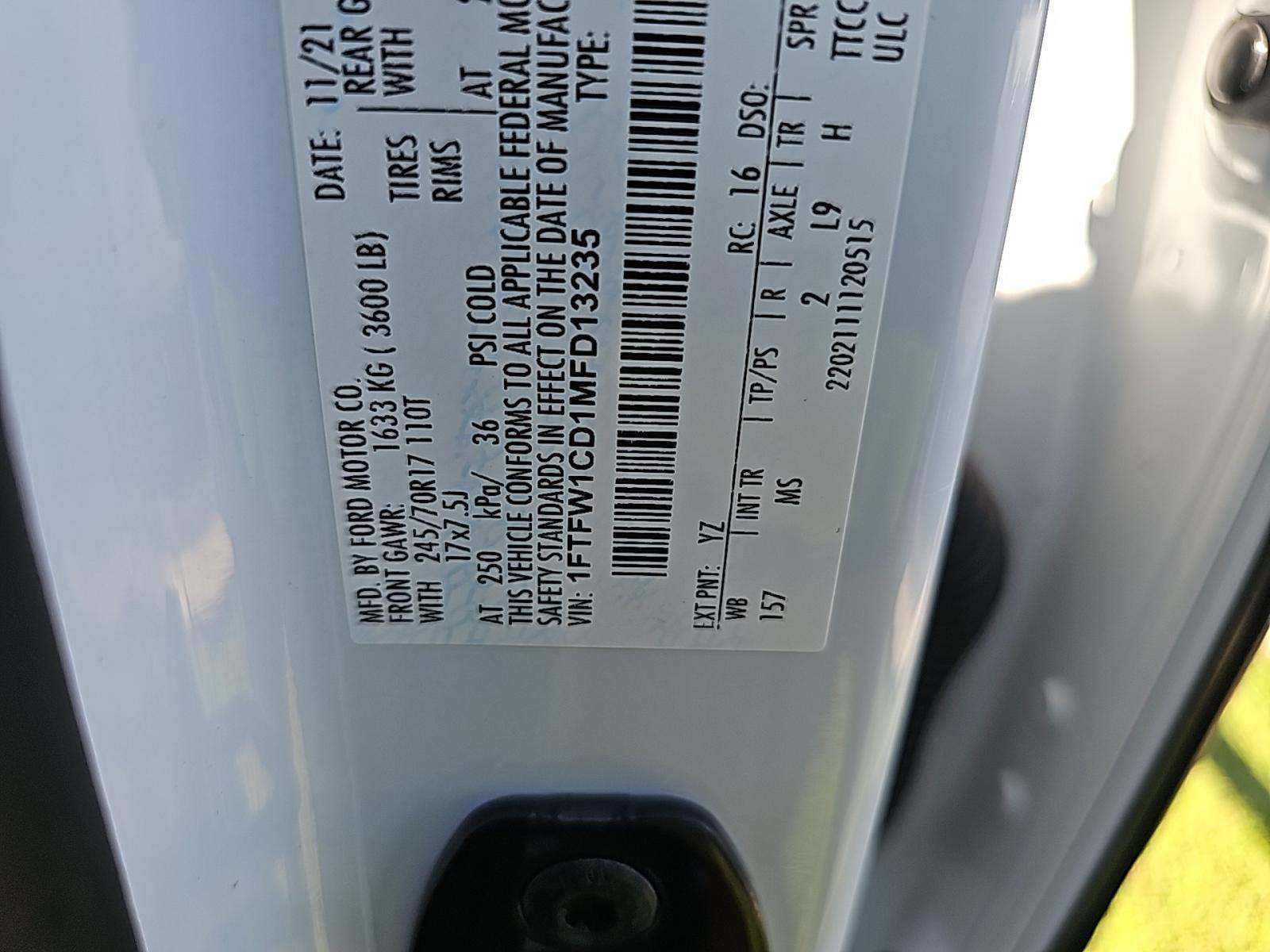 2021 Ford F-150 Hybrid XLT RWD