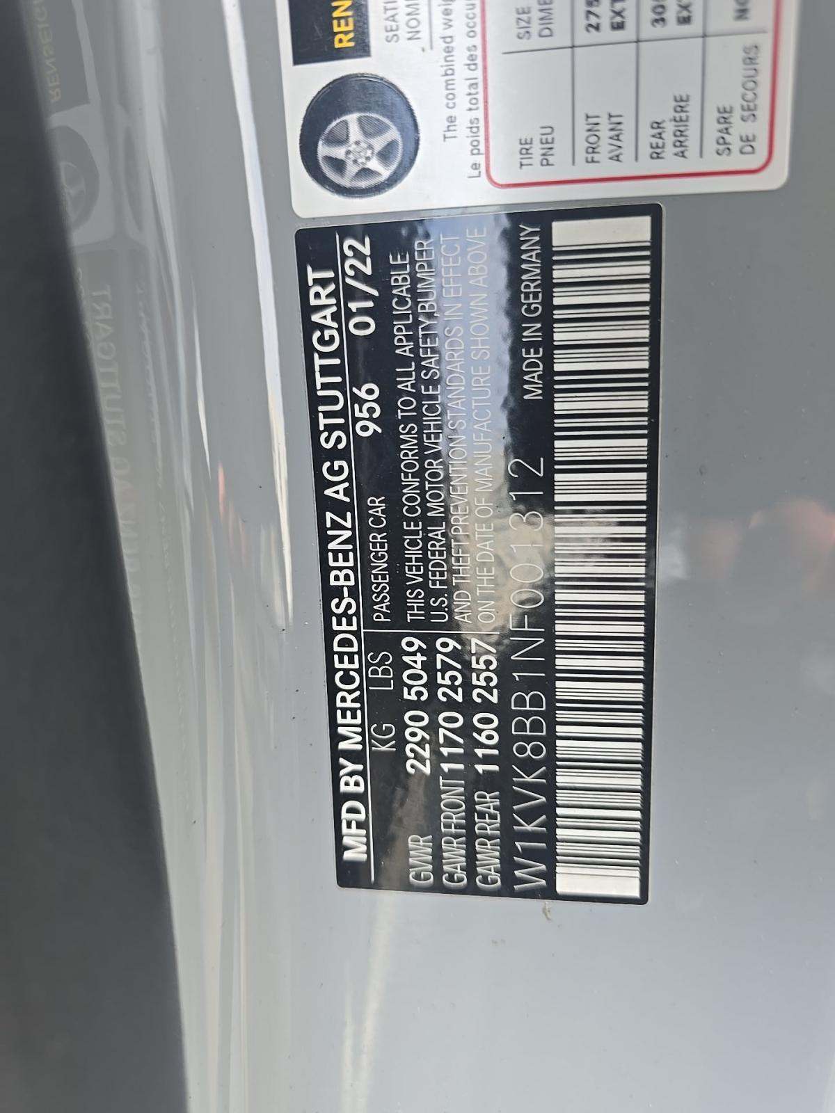 2022 Mercedes-Benz SL-Class AMG SL 63 AWD