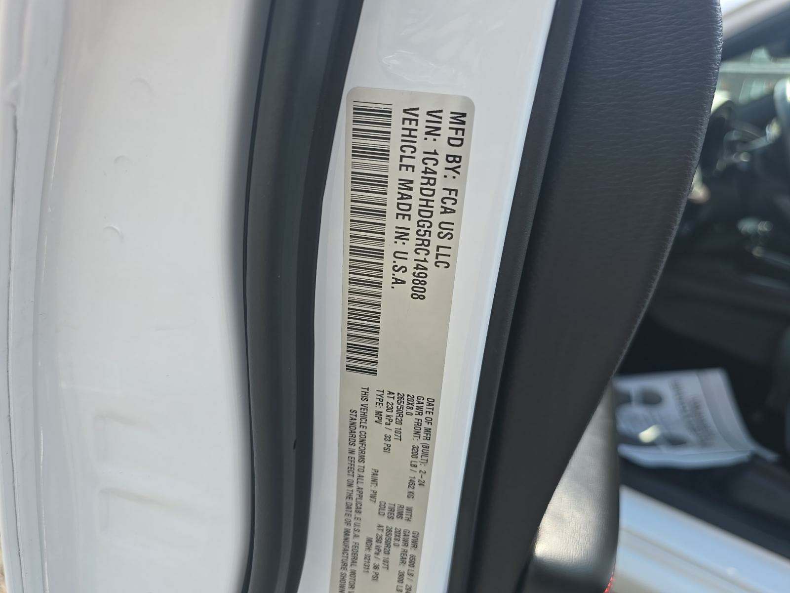 2024 Dodge Durango GT RWD