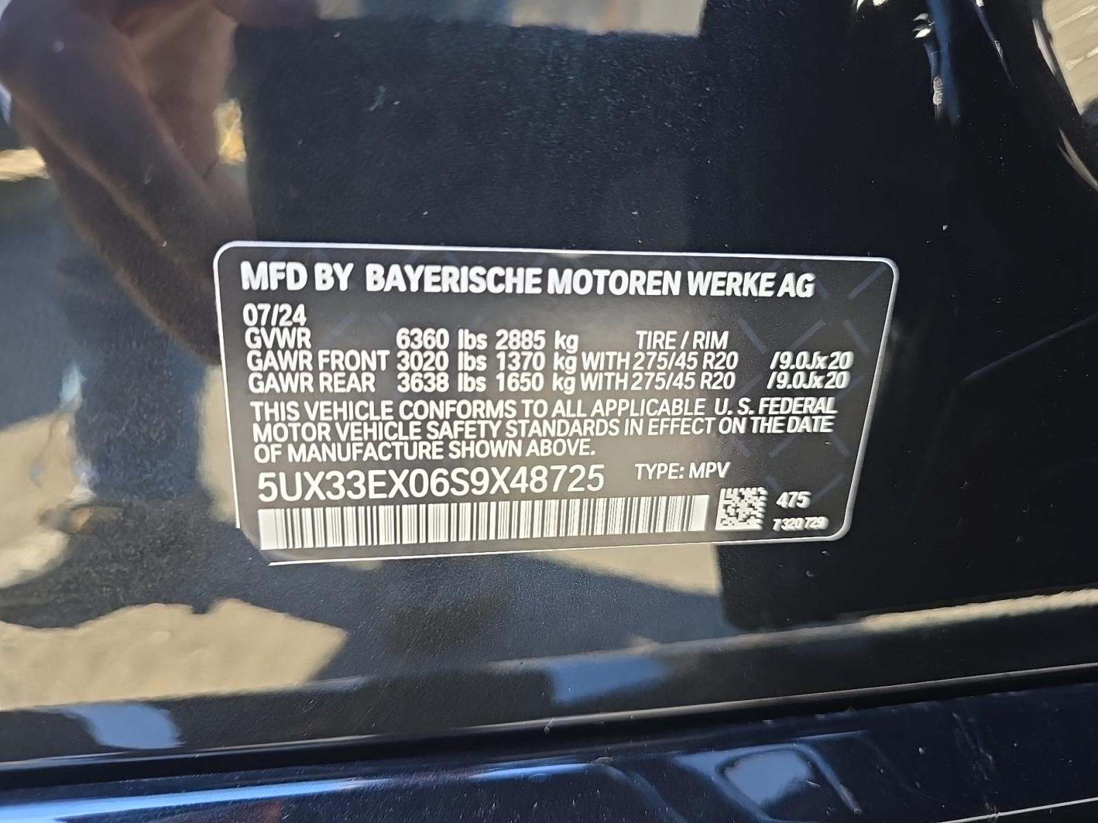 2025 BMW X6 xDrive40i AWD