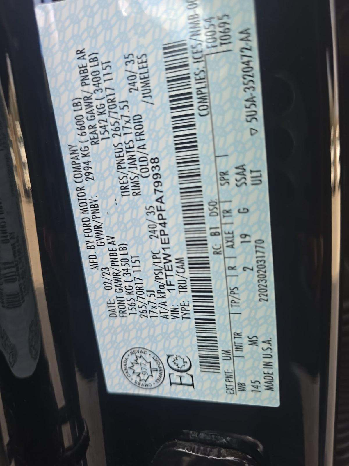 2023 Ford F-150 XLT AWD