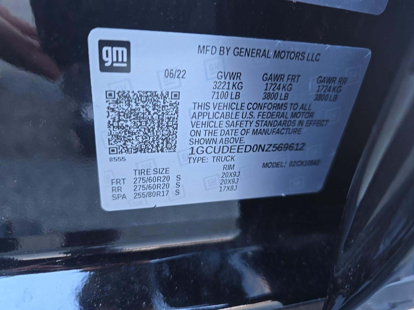 2022 Chevrolet Silverado 1500 RST AWD