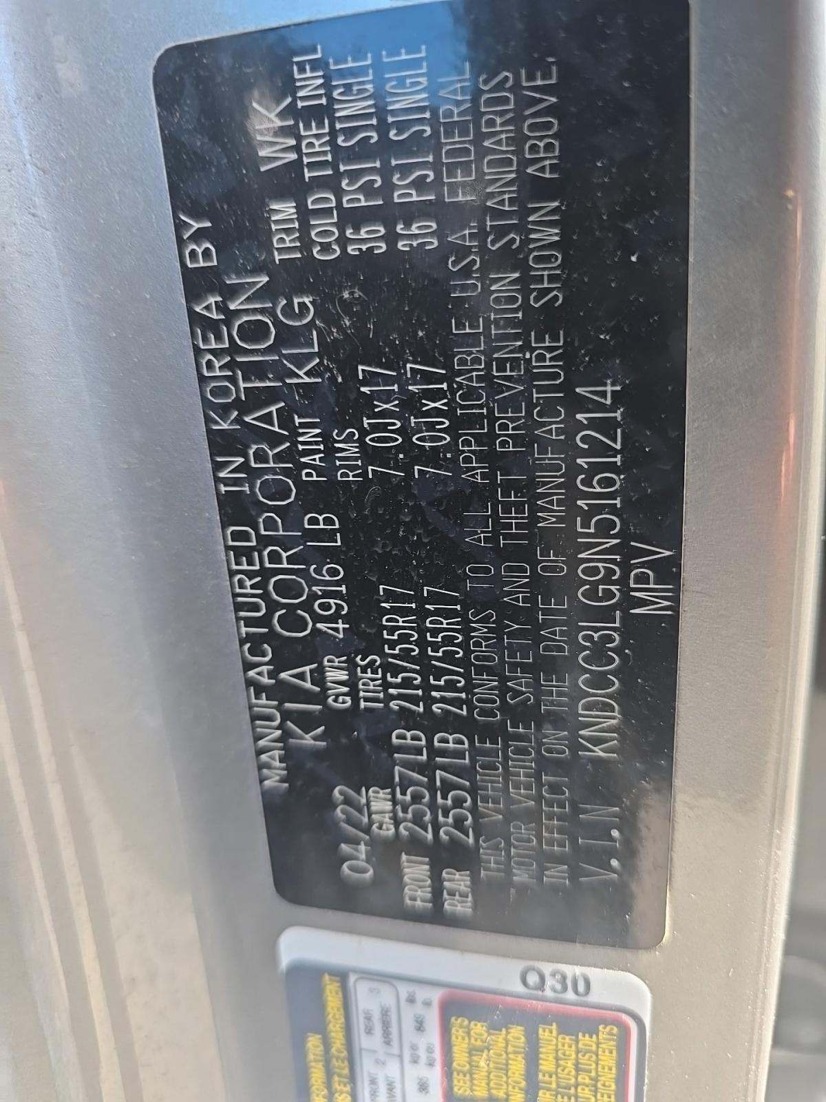 2022 Kia Niro EV S FWD