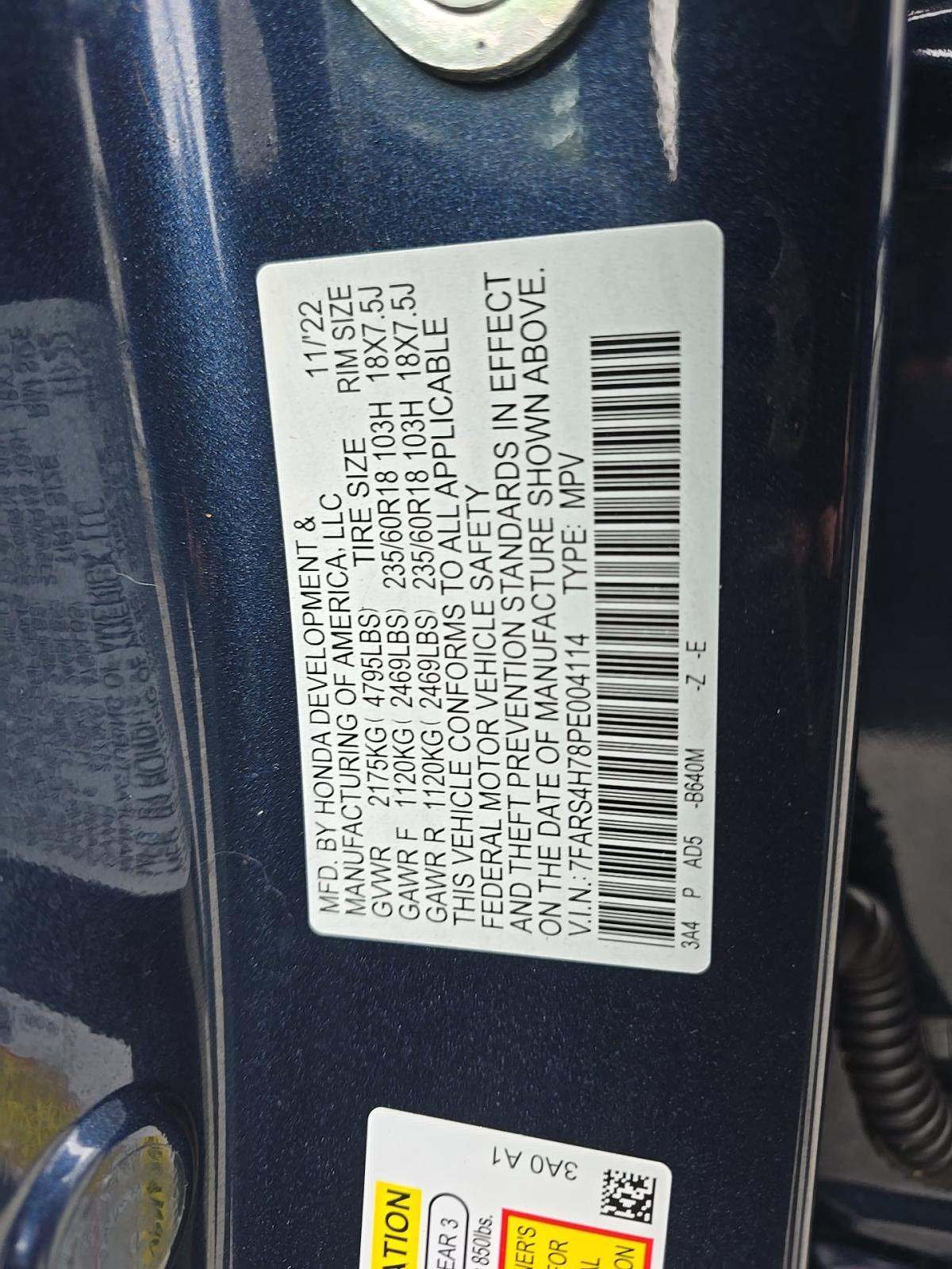 2023 Honda CR-V EX-L AWD