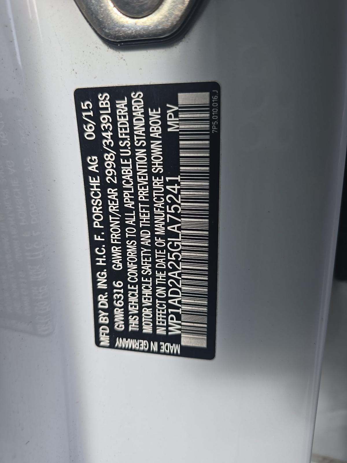 2016 Porsche Cayenne GTS AWD