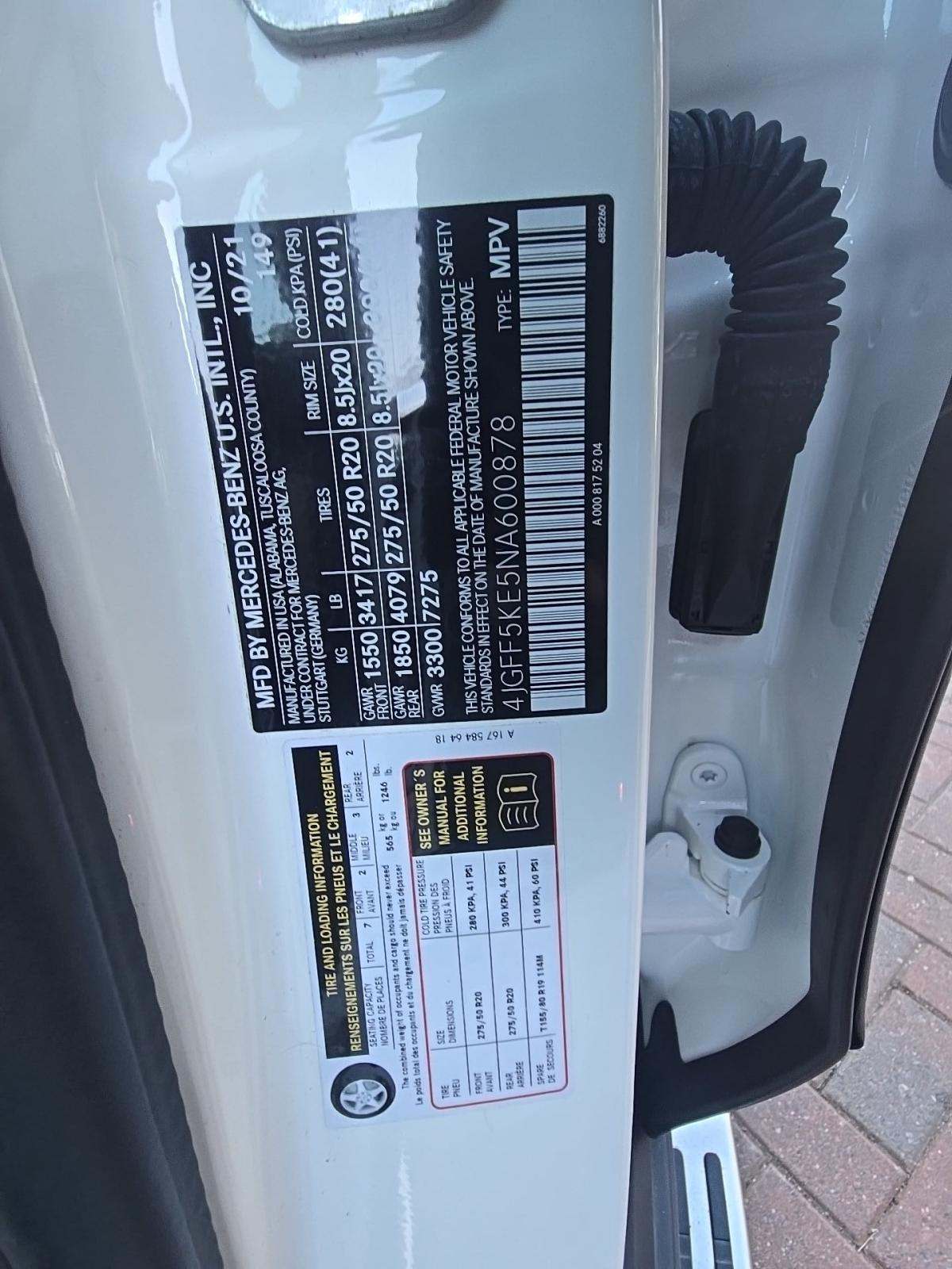 2022 Mercedes-Benz GLS GLS 450 AWD