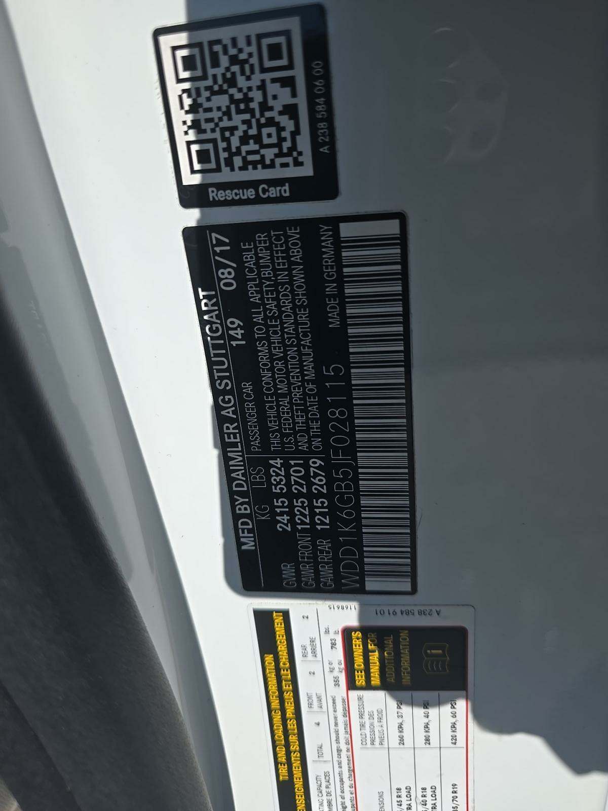 2018 Mercedes-Benz E-Class E 400 AWD