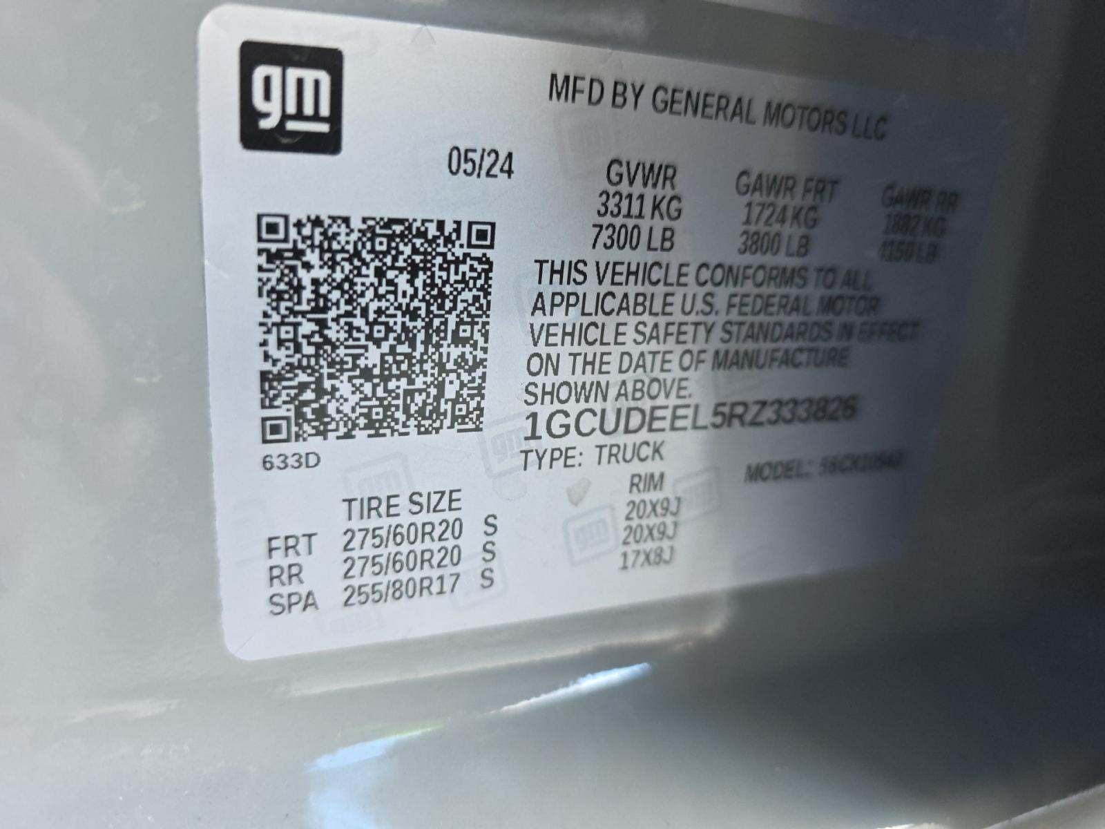 2024 Chevrolet Silverado 1500 RST AWD