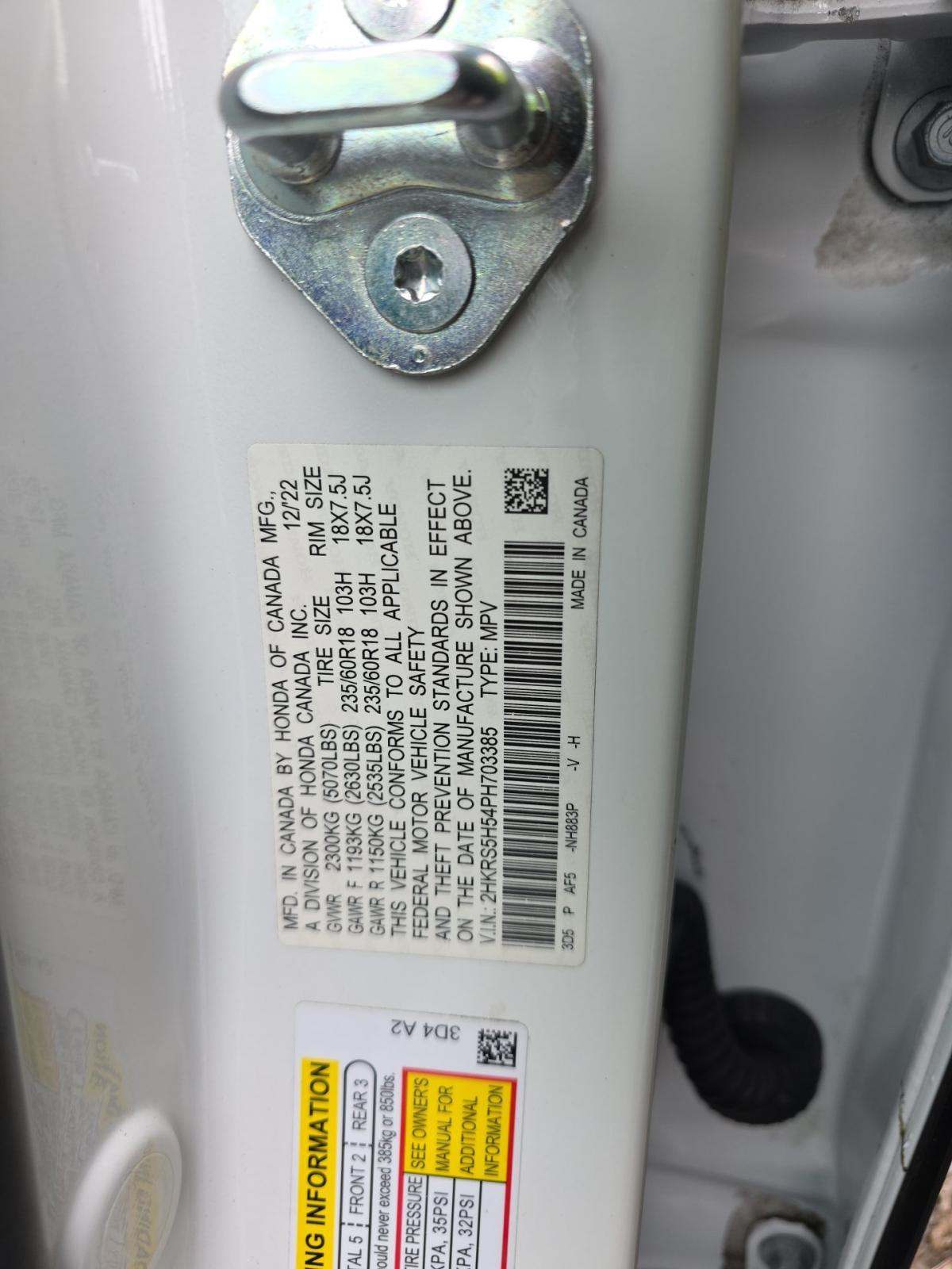 2023 Honda CR-V Hybrid Sport FWD