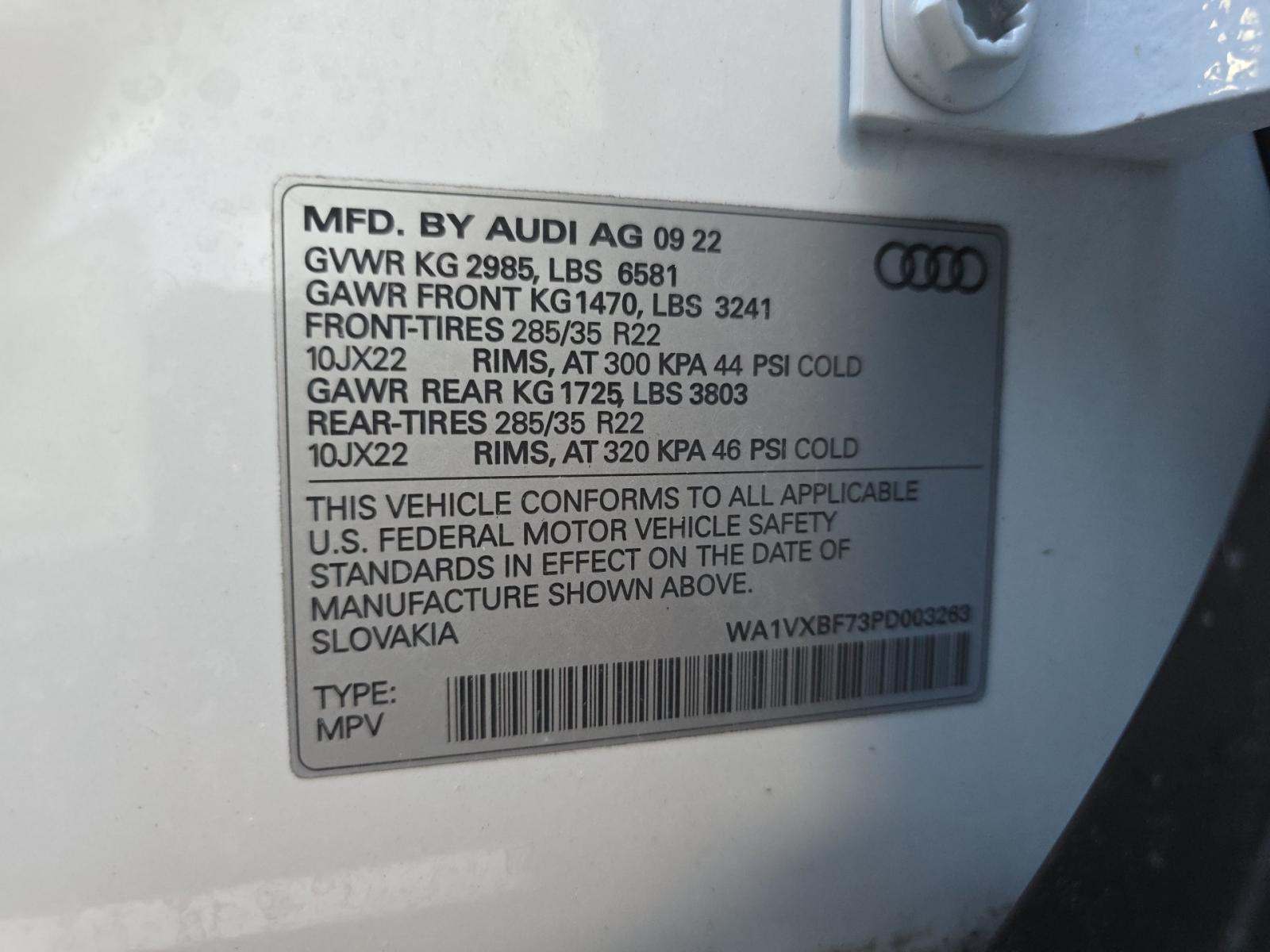 2023 Audi Q7 Prestige AWD