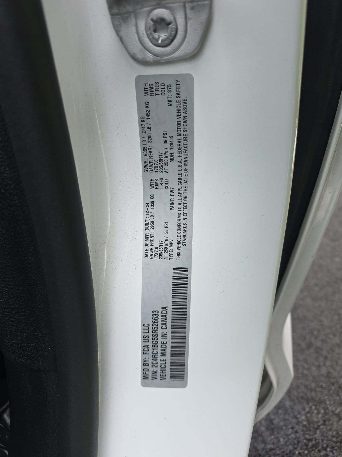 2025 Chrysler Pacifica Select FWD