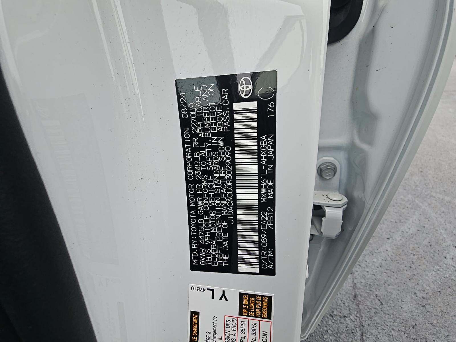 2024 Toyota Prius Prime XSE FWD