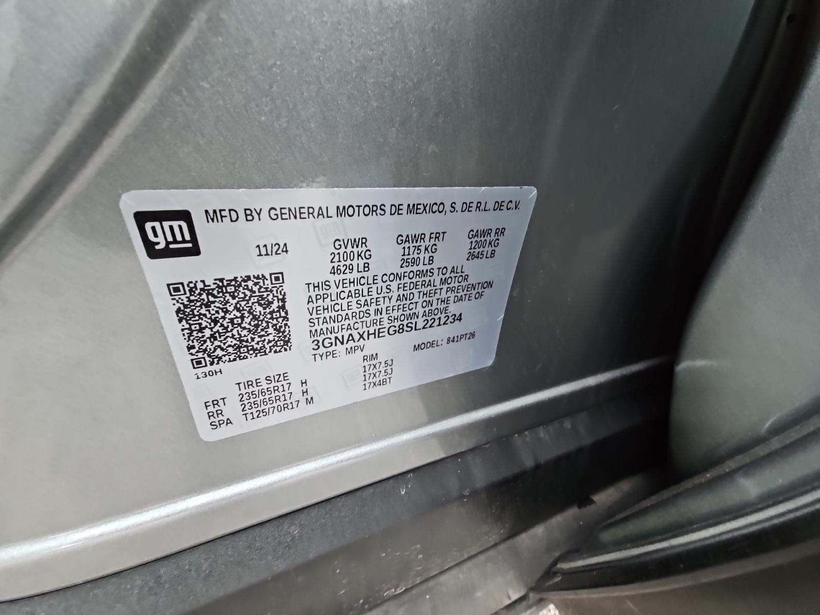 2025 Chevrolet Equinox LT FWD