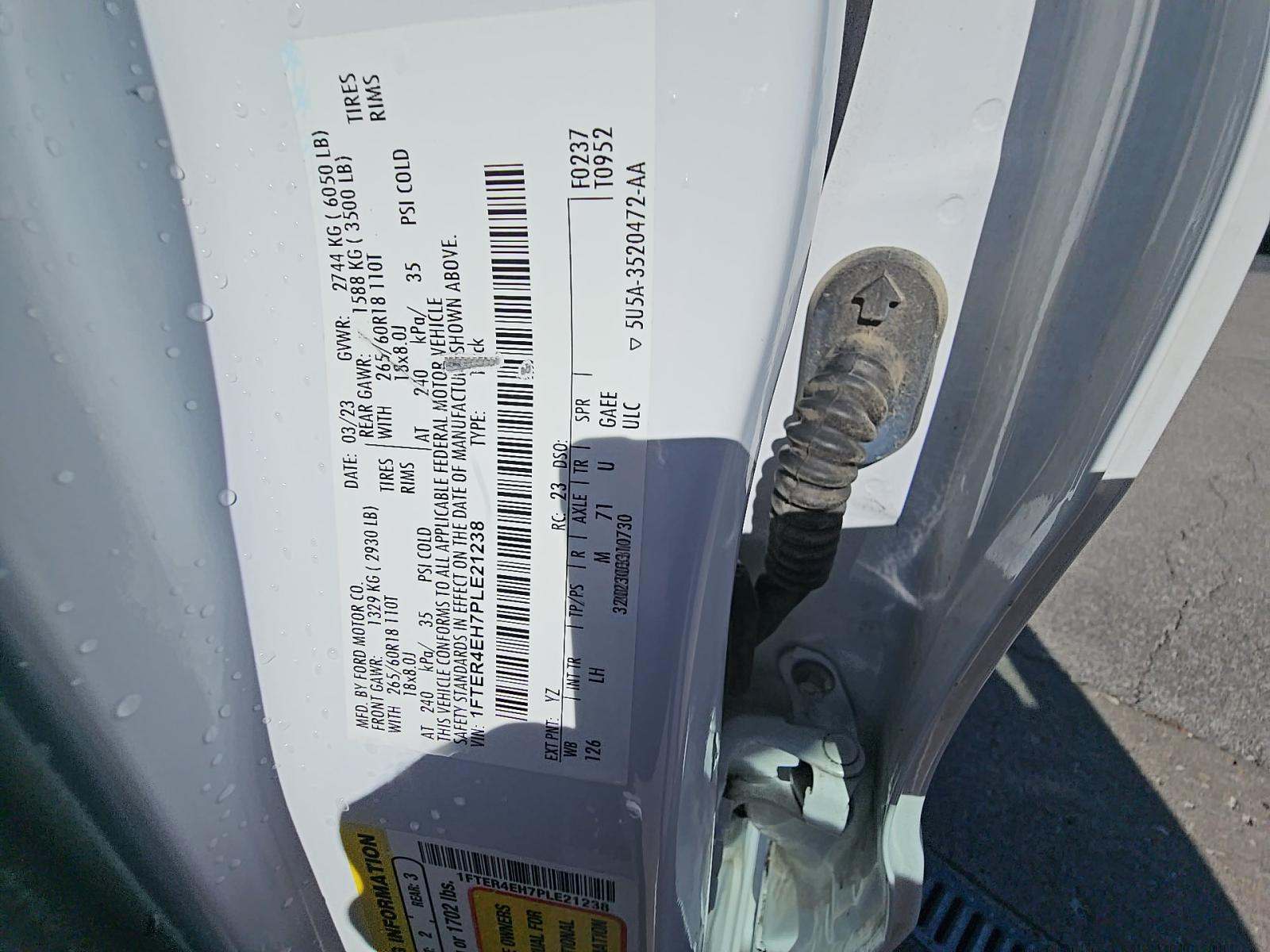 2023 Ford Ranger XLT RWD