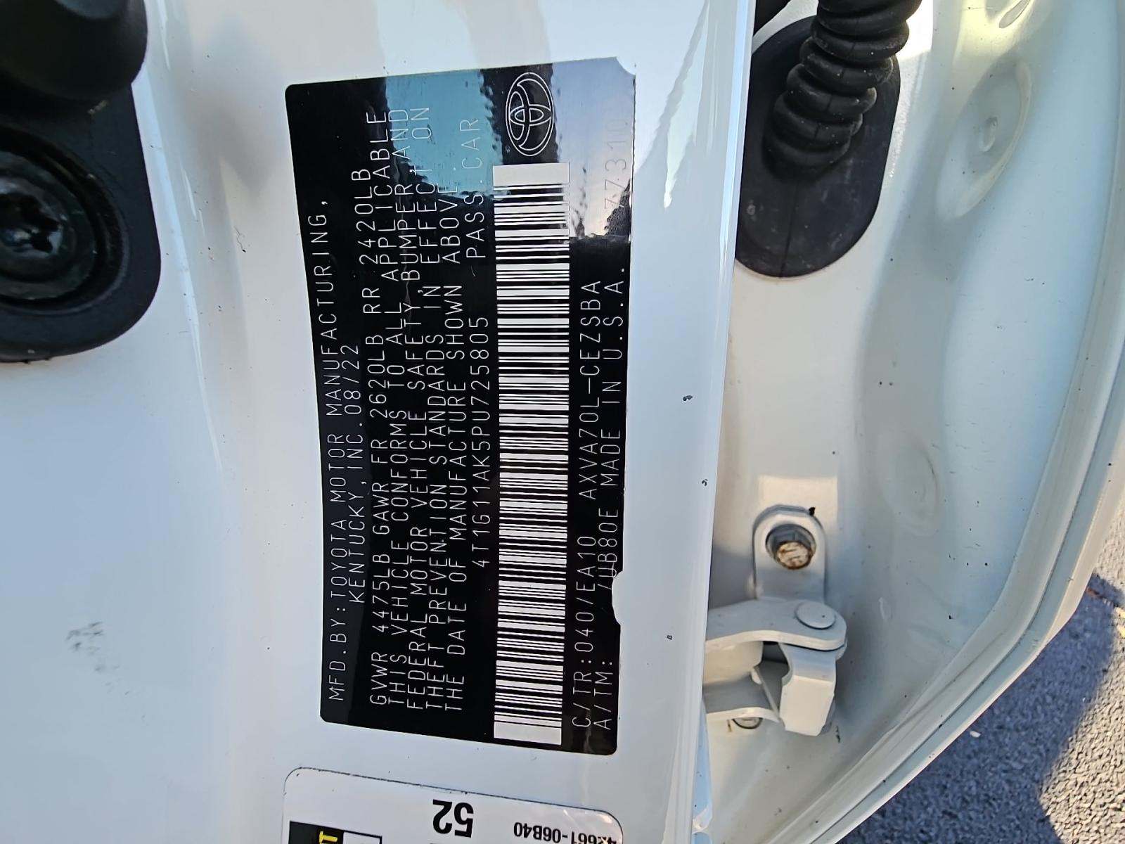 2023 Toyota Camry SE FWD