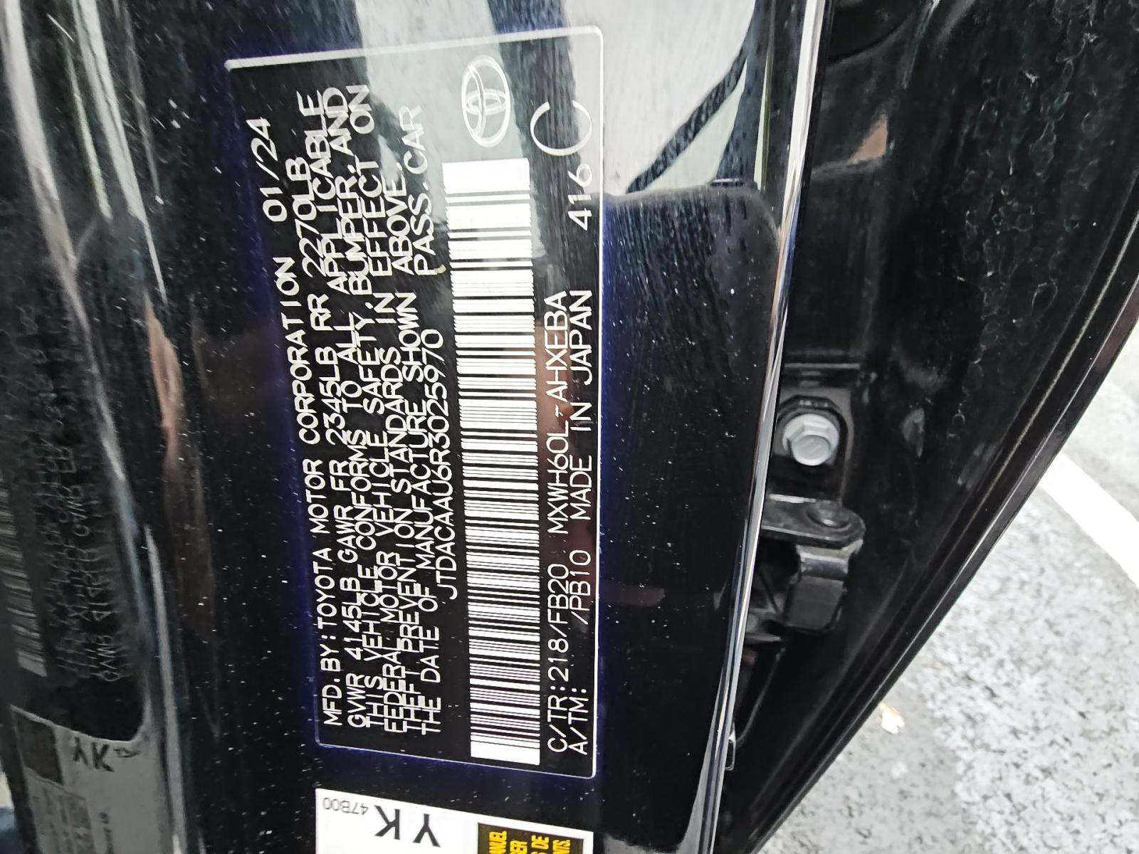 2024 Toyota Prius LE FWD