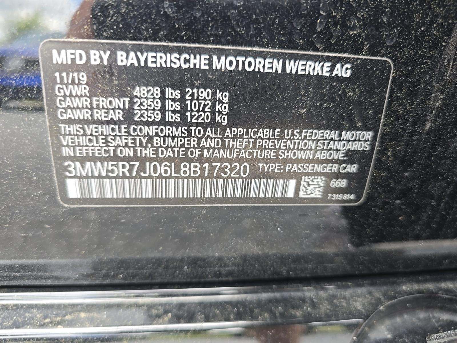2020 BMW 3 Series 330i xDrive AWD