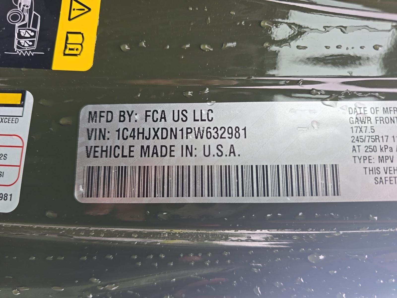 2023 Jeep Wrangler Sport S AWD