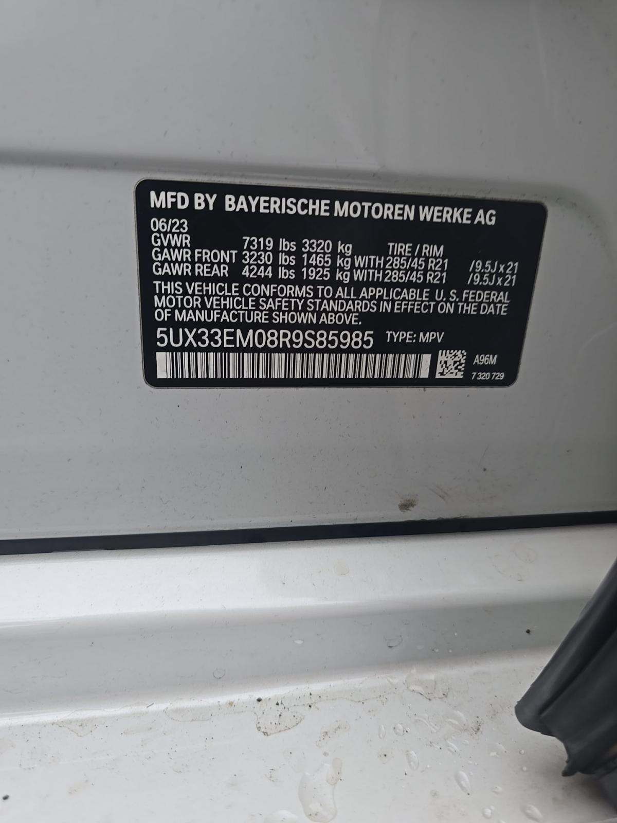 2024 BMW X7 M60i AWD