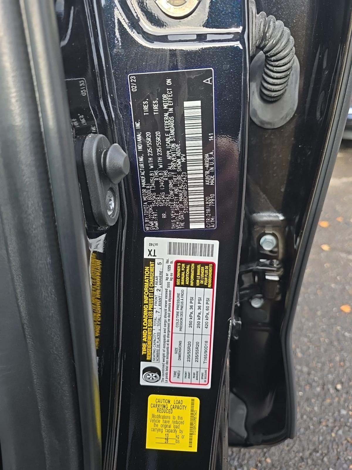 2023 Toyota Highlander Hybrid Limited AWD