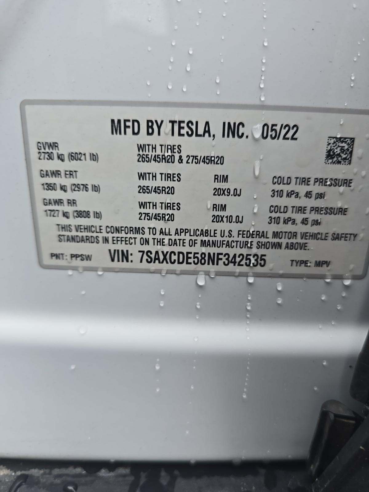 TESLA MODEL X - 5