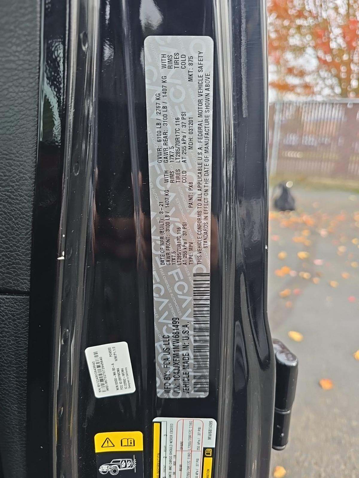 2021 Jeep Wrangler Unlimited Rubicon AWD