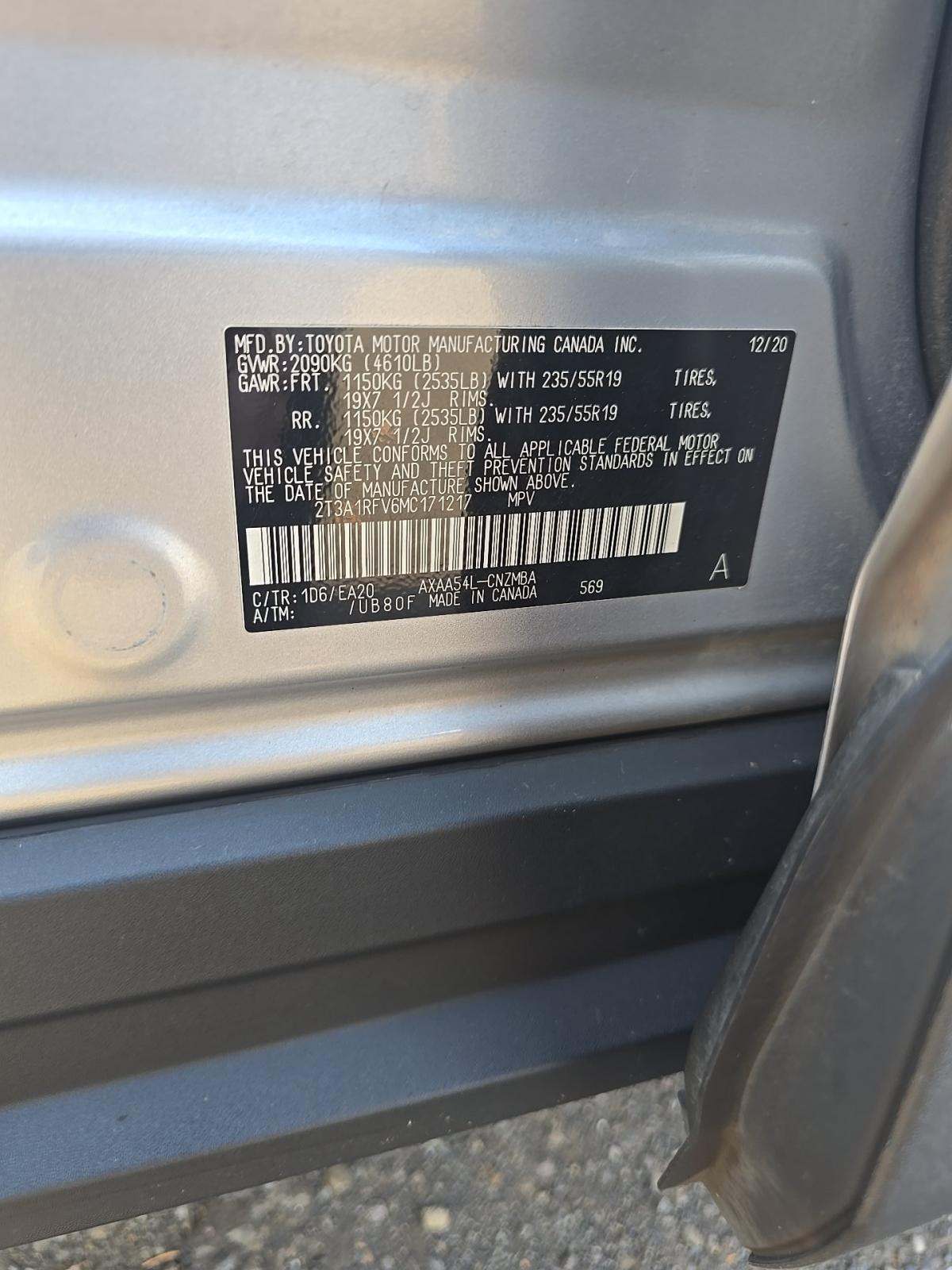 2021 Toyota RAV4 XLE Premium AWD