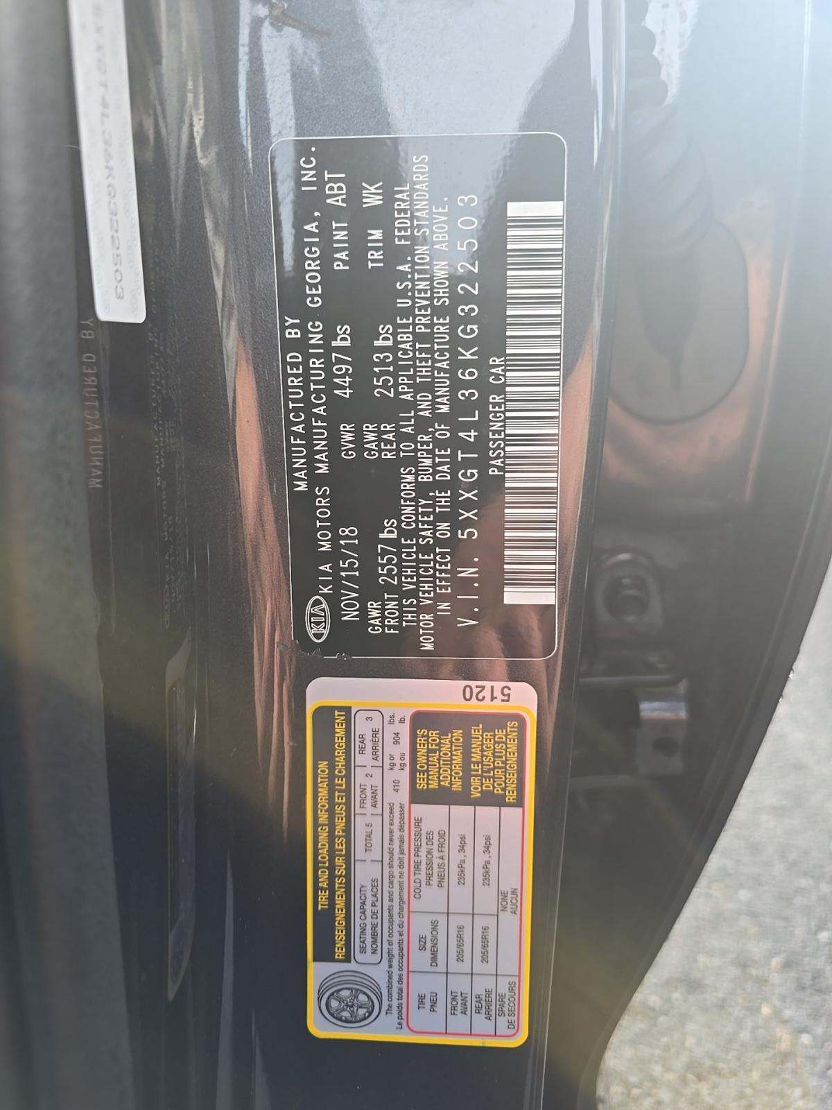 2019 Kia Optima LX FWD