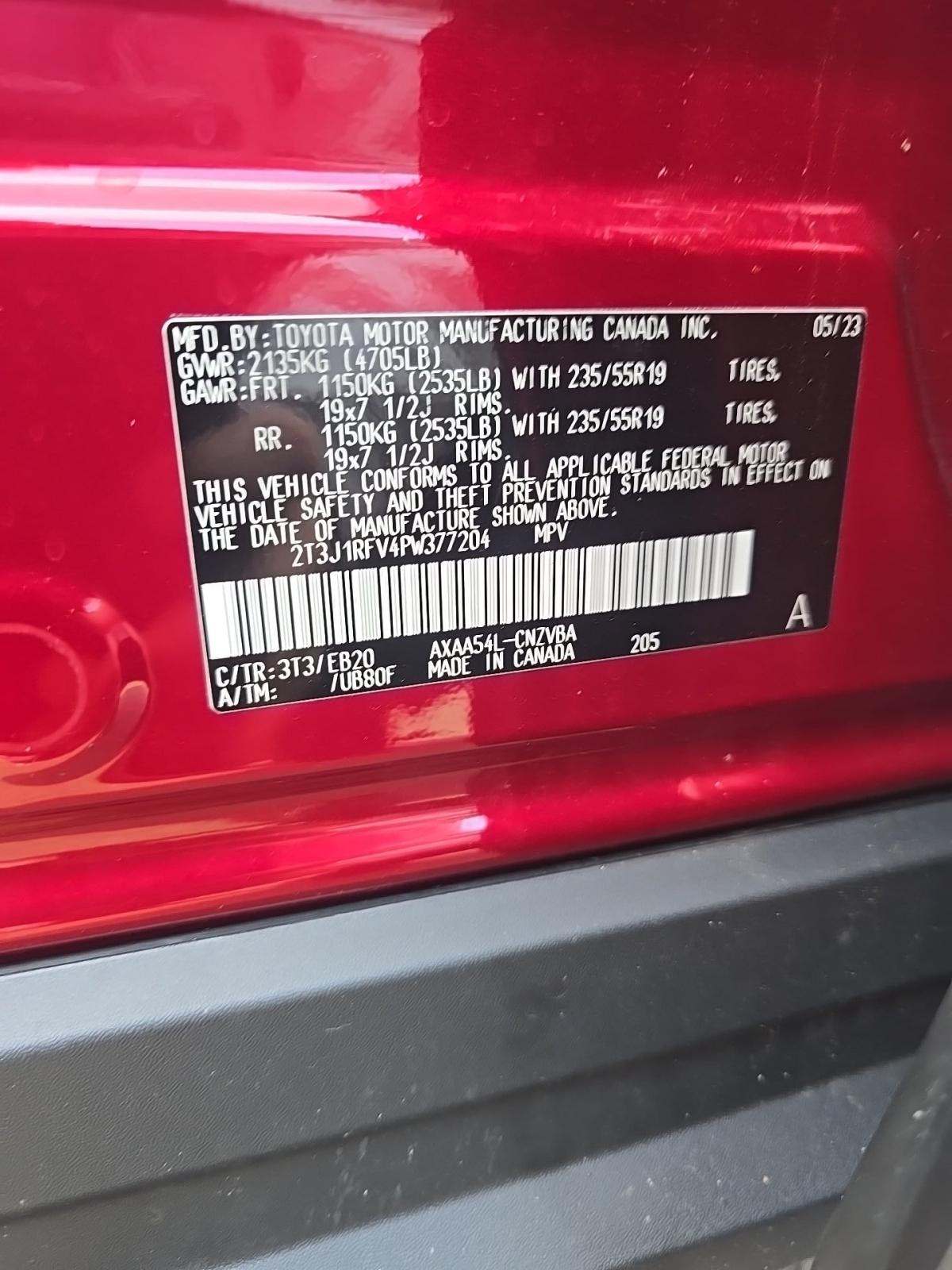 2023 Toyota RAV4 Adventure AWD