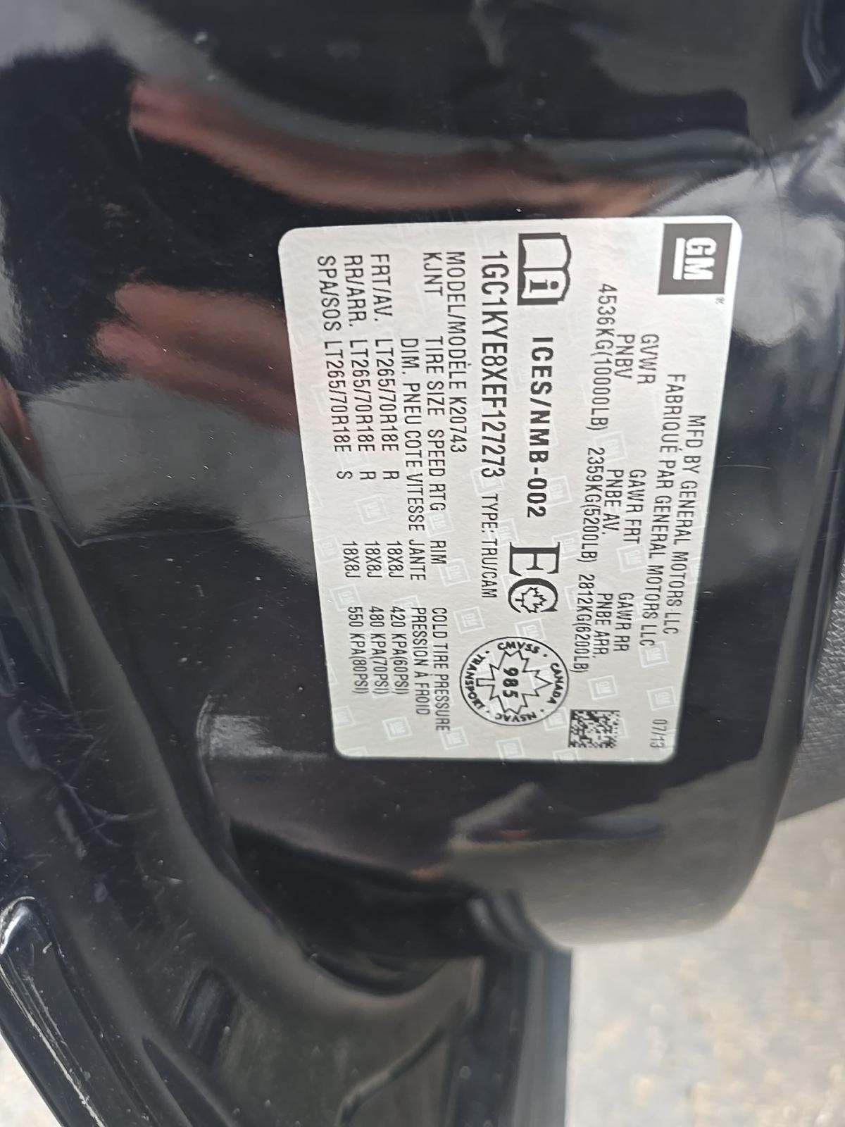 2014 Chevrolet Silverado 2500HD LTZ AWD