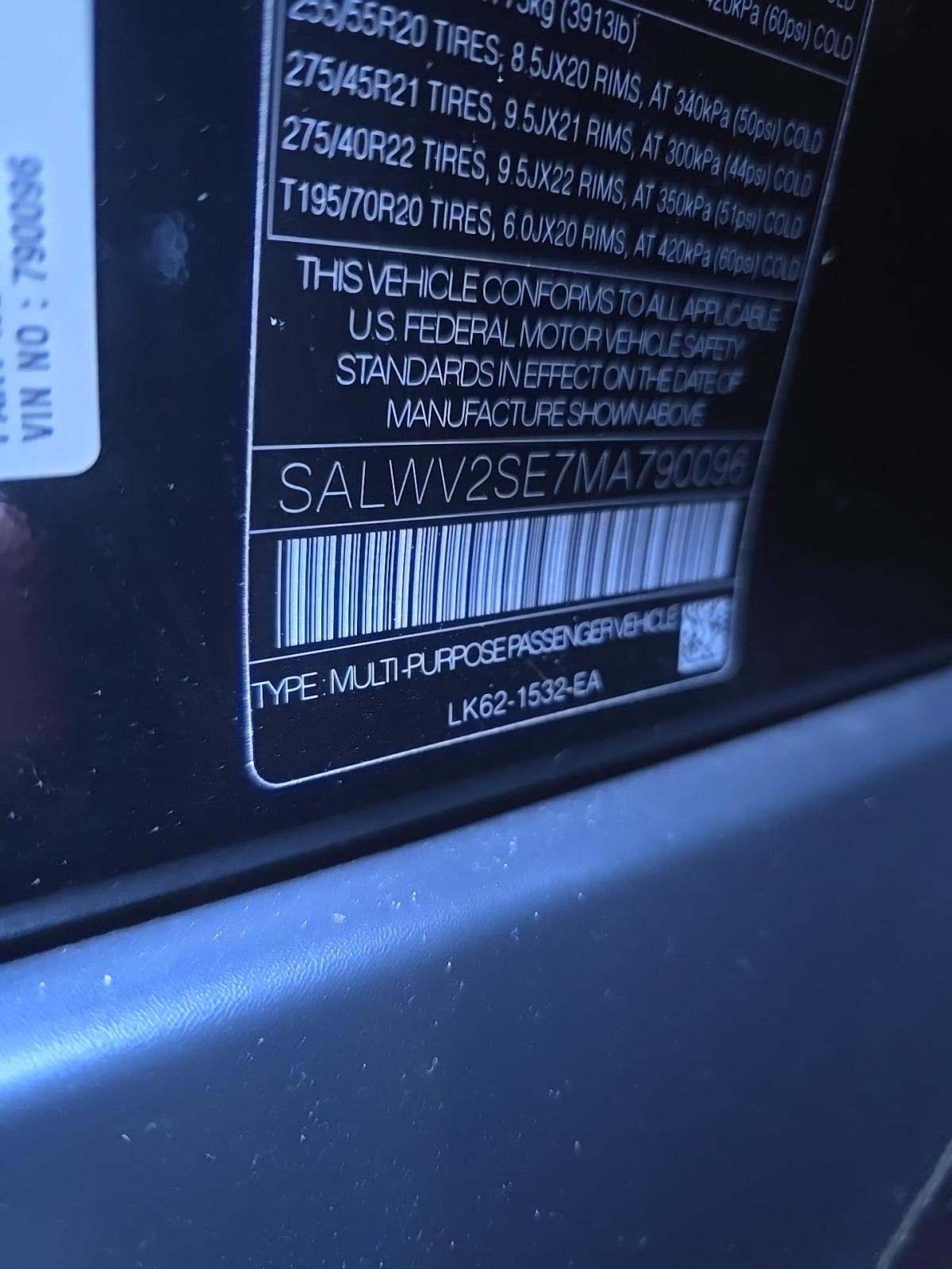 2021 Land Rover Range Rover Sport Autobiography AWD