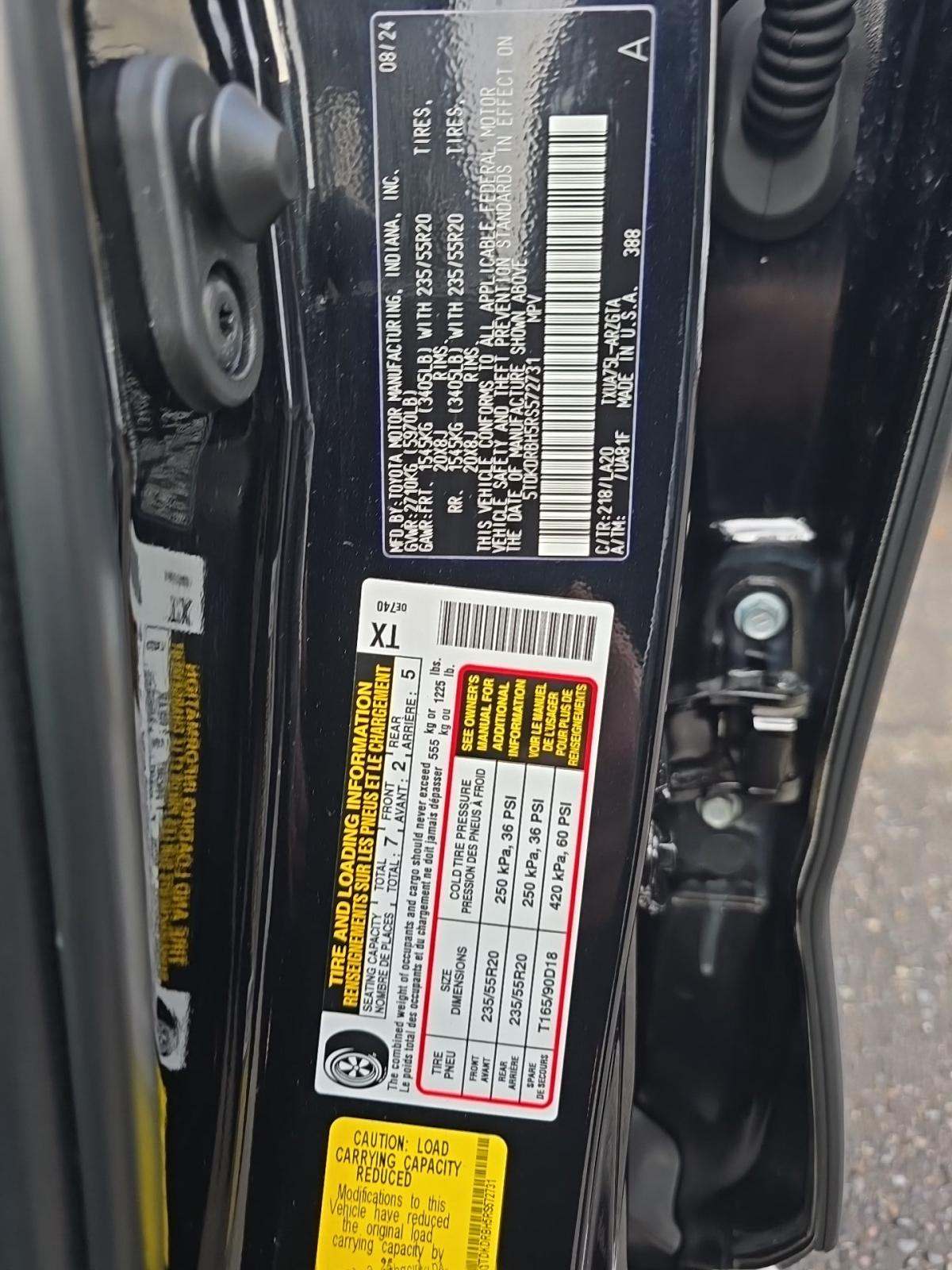 2024 Toyota Highlander Platinum AWD