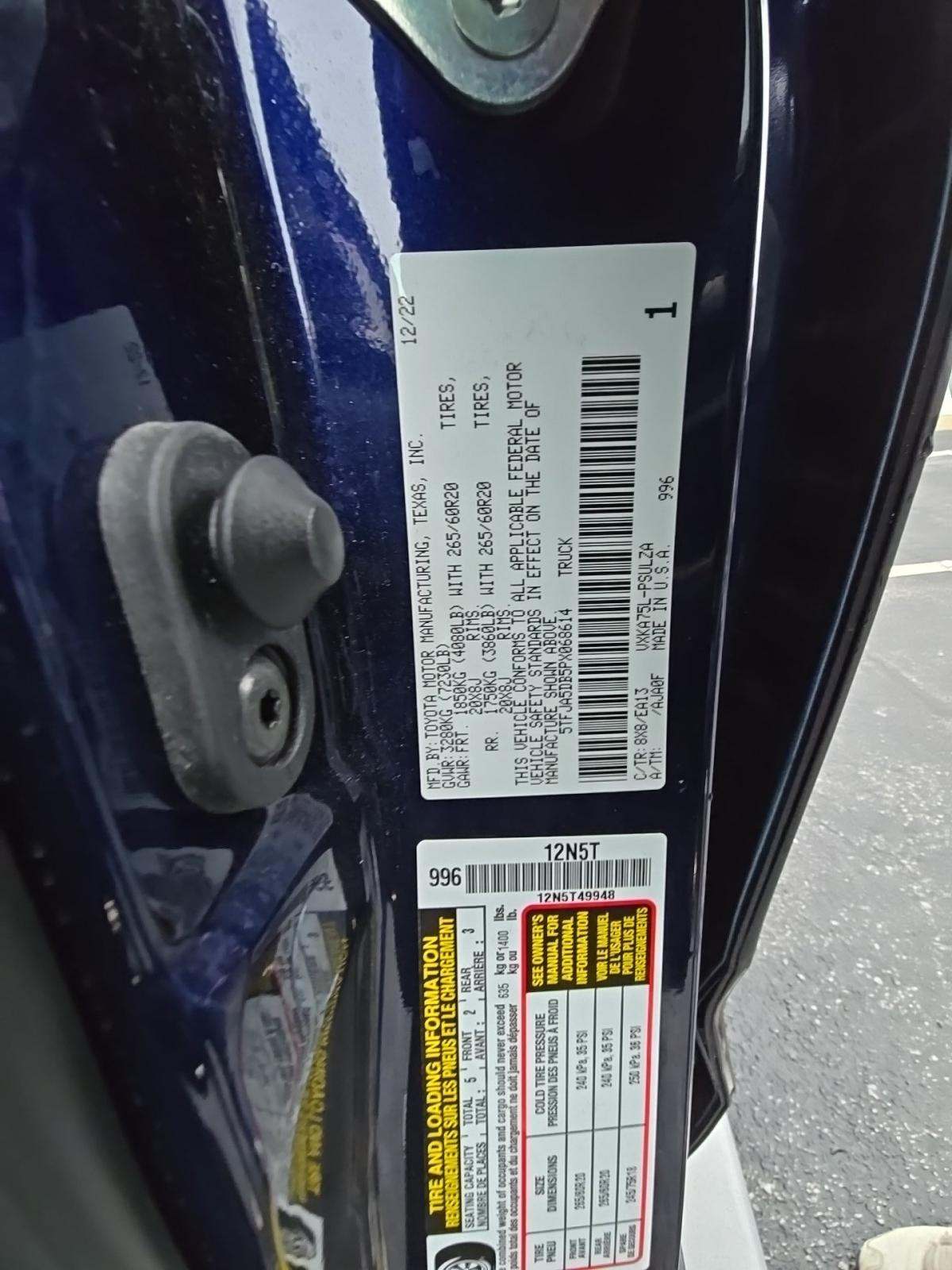 2023 Toyota Tundra Limited AWD