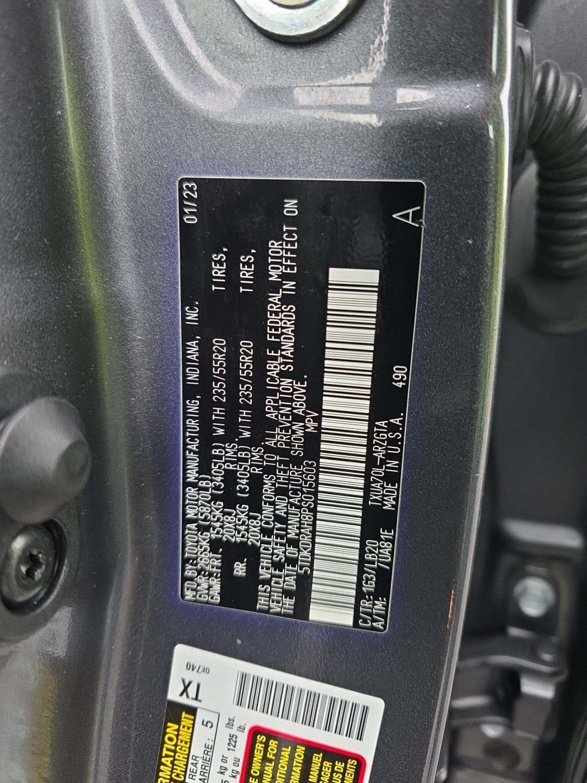 2023 Toyota Highlander Limited FWD