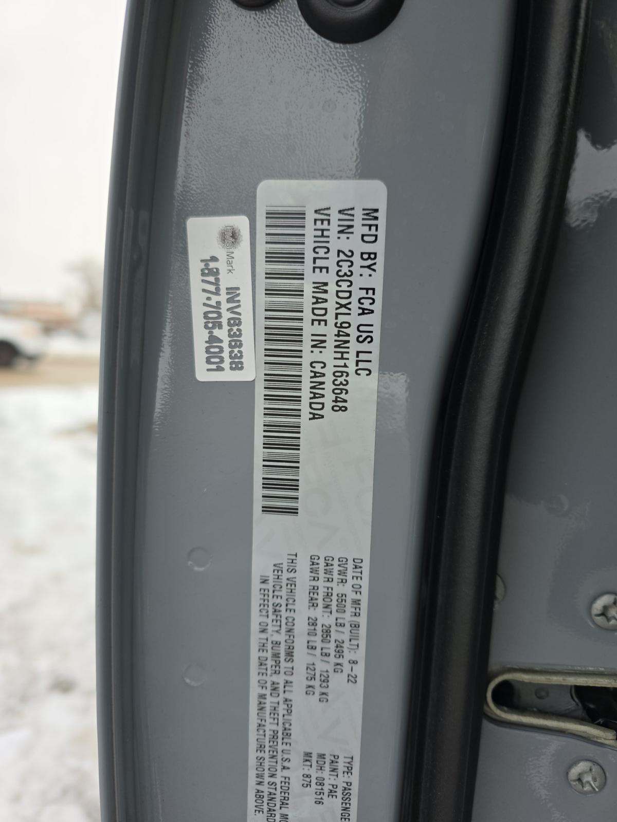 2022 Dodge Charger SRT Hellcat Widebody RWD