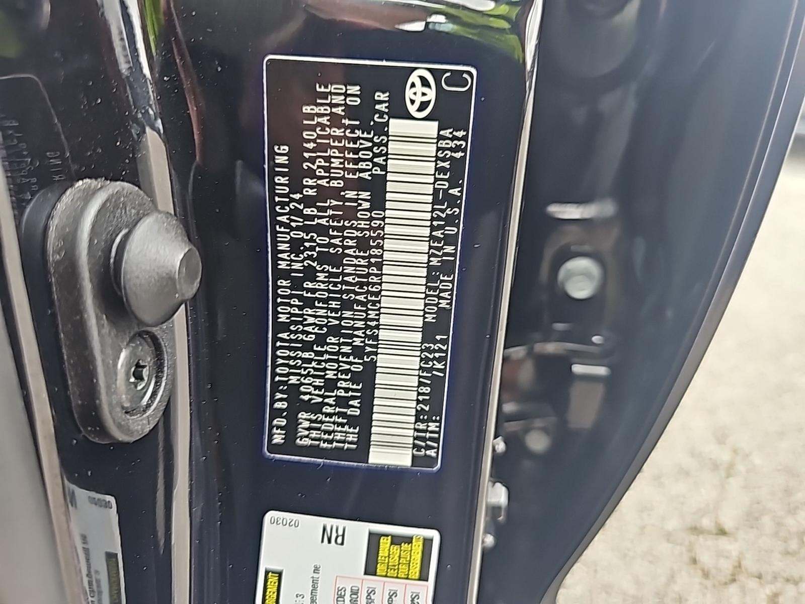 2024 Toyota Corolla SE FWD