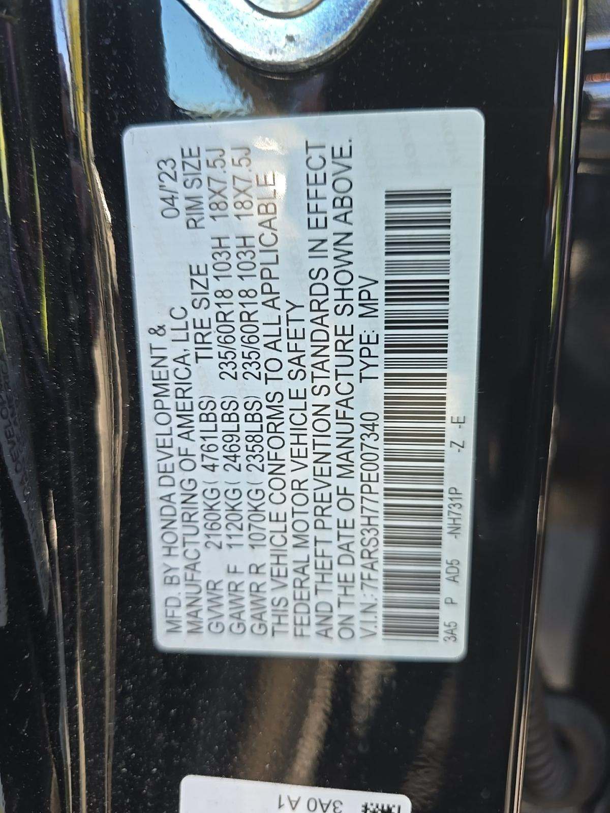 2023 Honda CR-V EX-L FWD