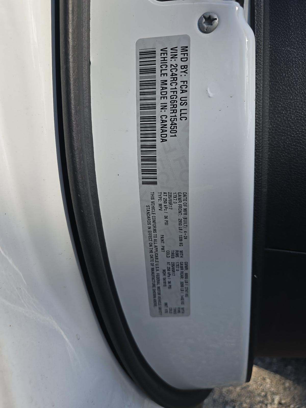 2024 Chrysler Pacifica Touring FWD