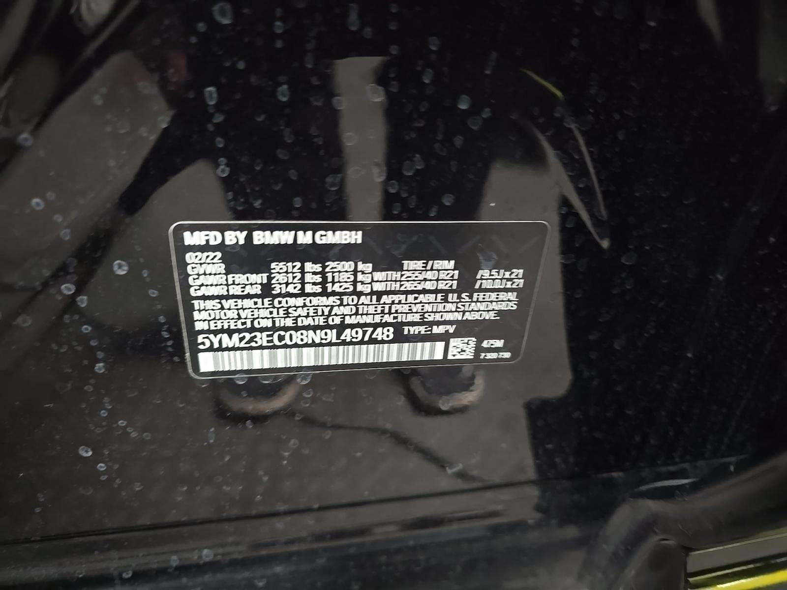 2022 BMW X4 M Base AWD