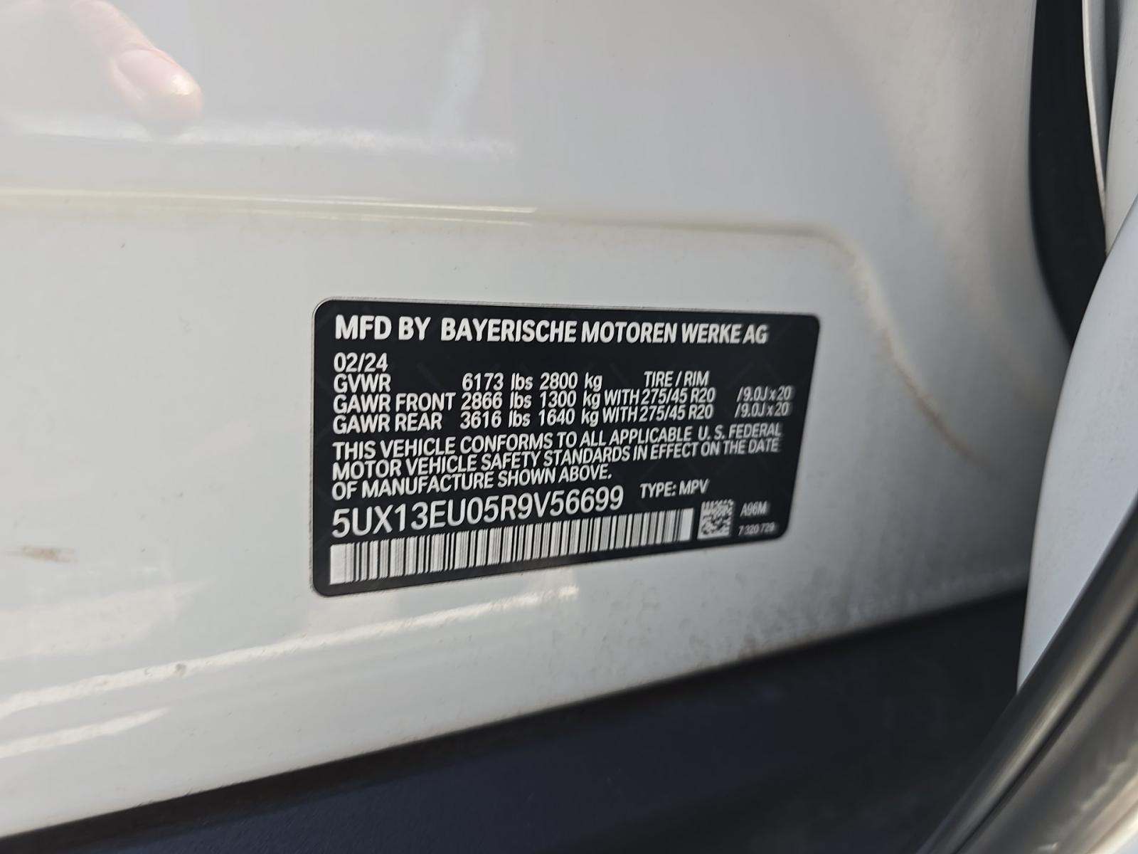 2024 BMW X5 sDrive40i RWD