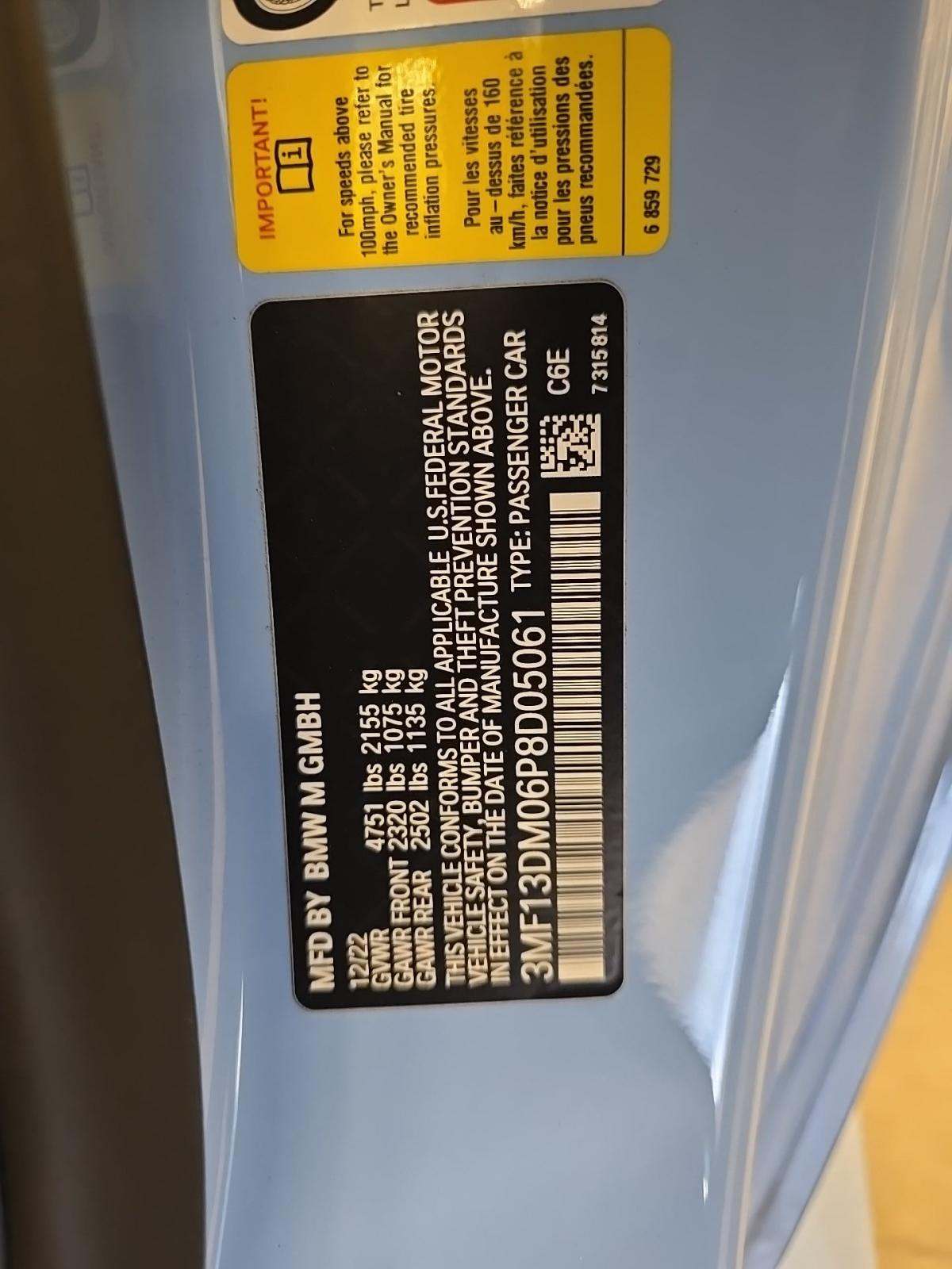 2023 BMW M2 Base RWD