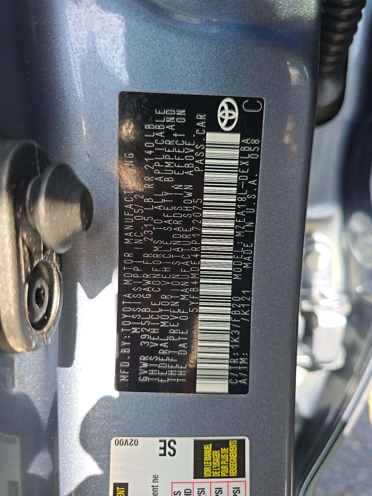 TOYOTA COROLLA - 5