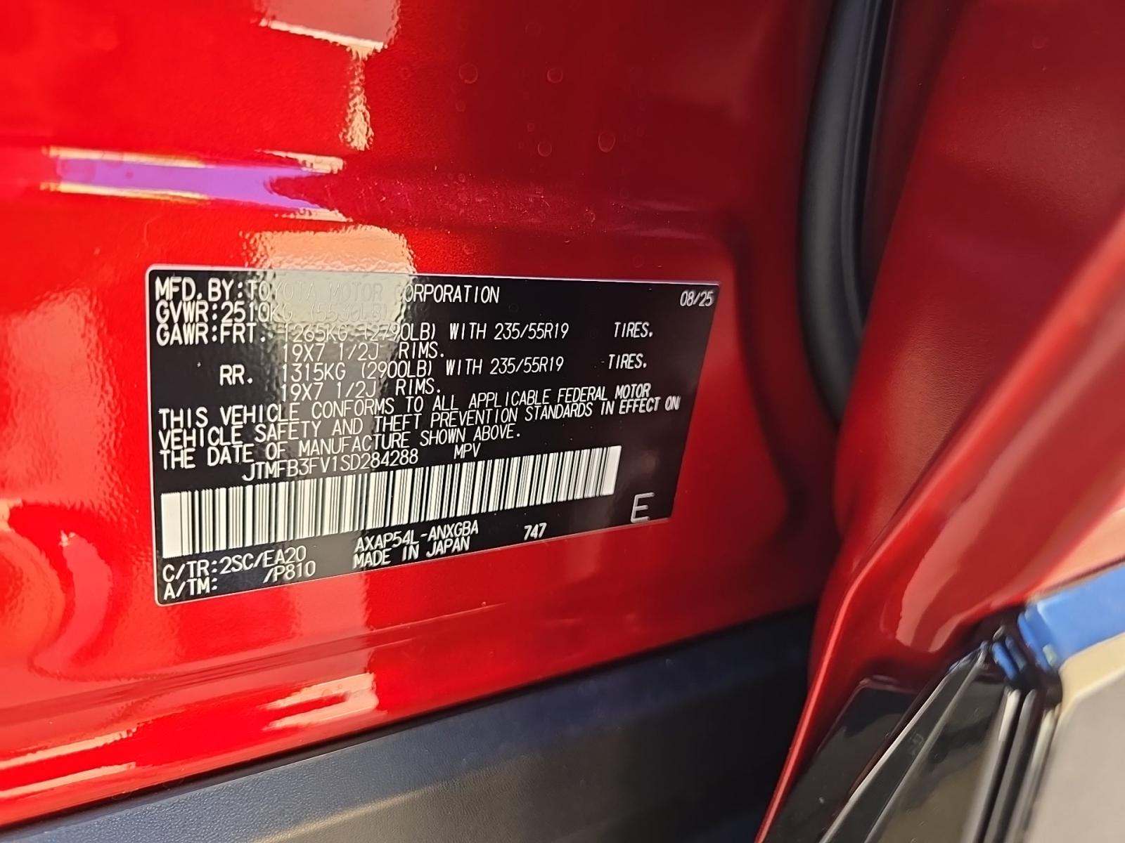 2025 Toyota RAV4 Plug-In Hybrid XSE AWD