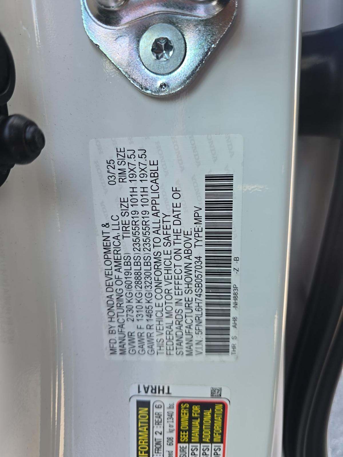 2025 Honda Odyssey Sport-L FWD